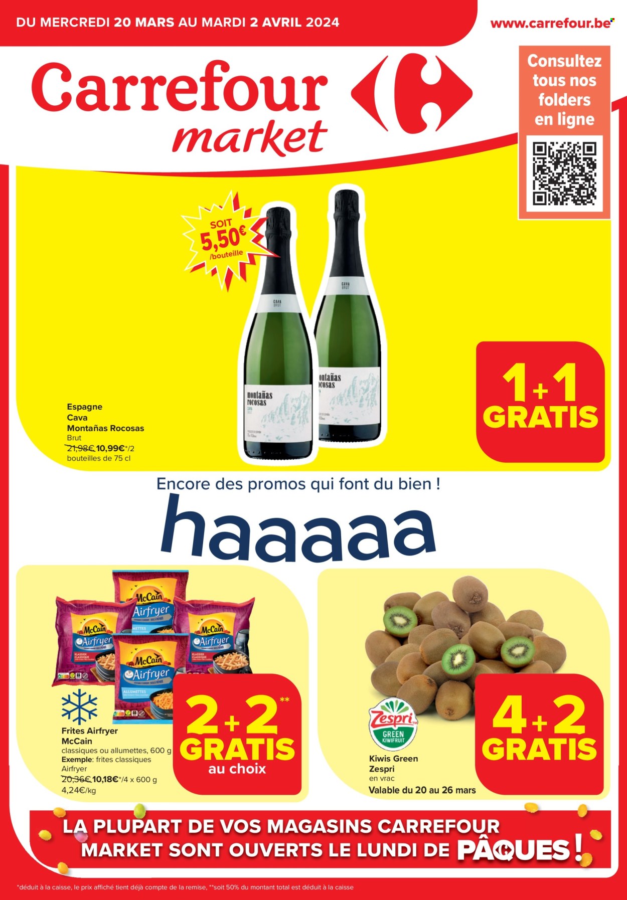 Catalogue Carrefour market - 20.3.2024 - 2.4.2024. Page 1.