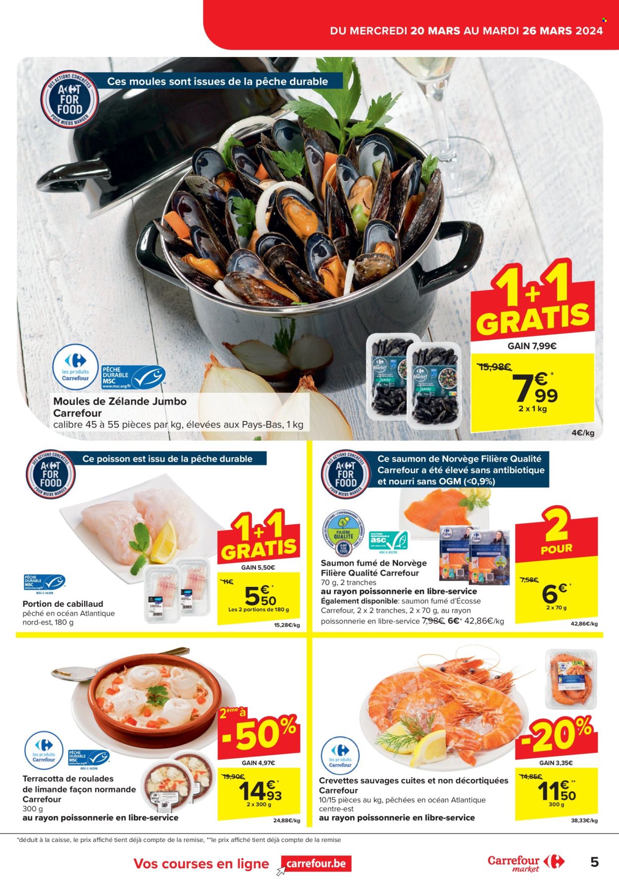 Catalogue Carrefour market - 20.3.2024 - 2.4.2024. Page 5.