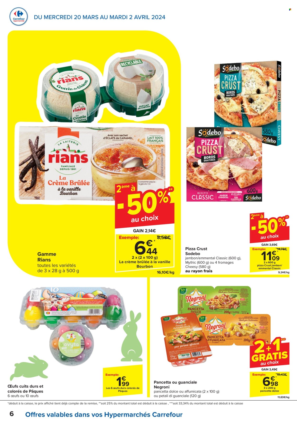 Catalogue Carrefour hypermarkt - 20.3.2024 - 2.4.2024. Page 6.