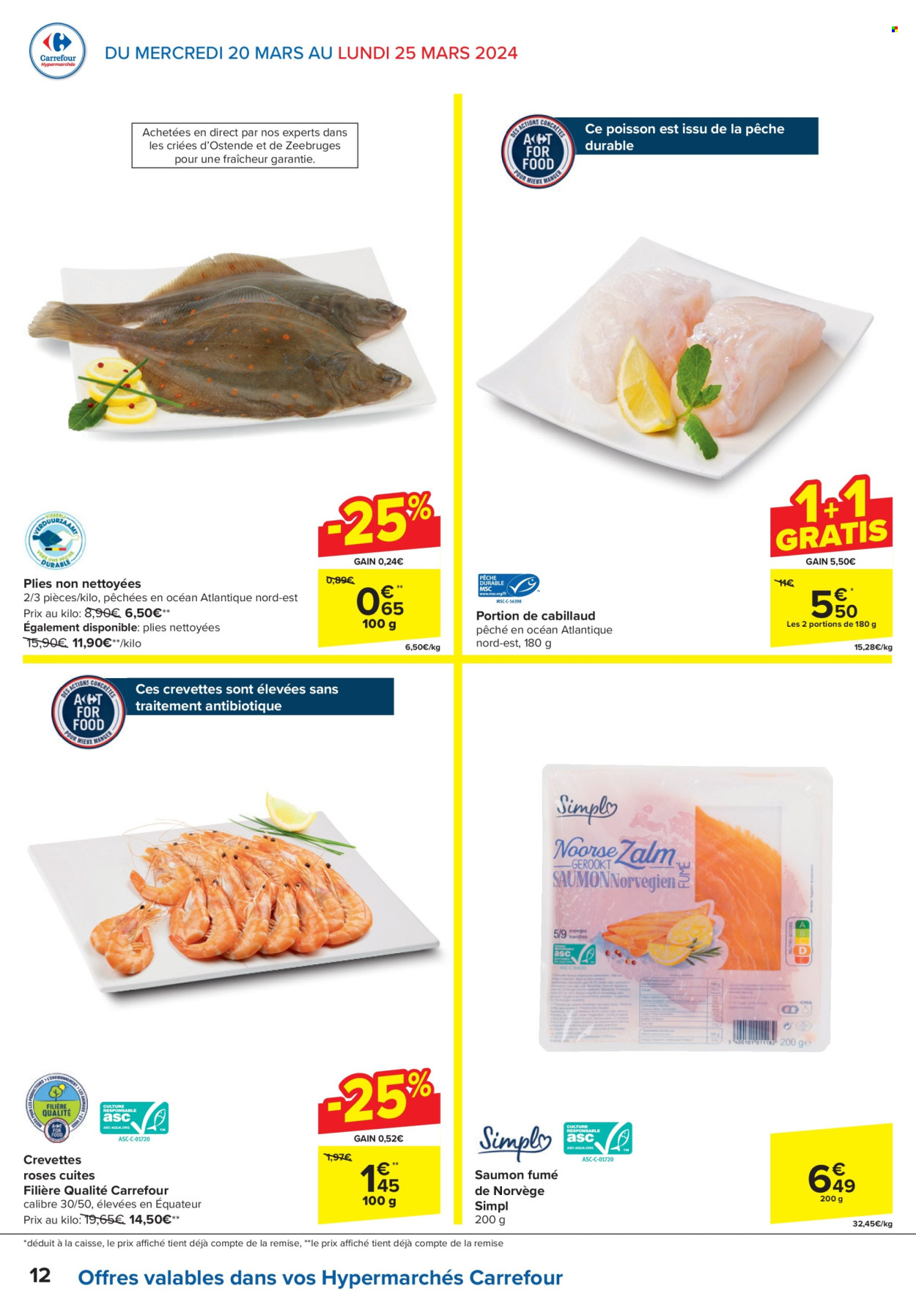 Catalogue Carrefour hypermarkt - 20.3.2024 - 2.4.2024. Page 12.