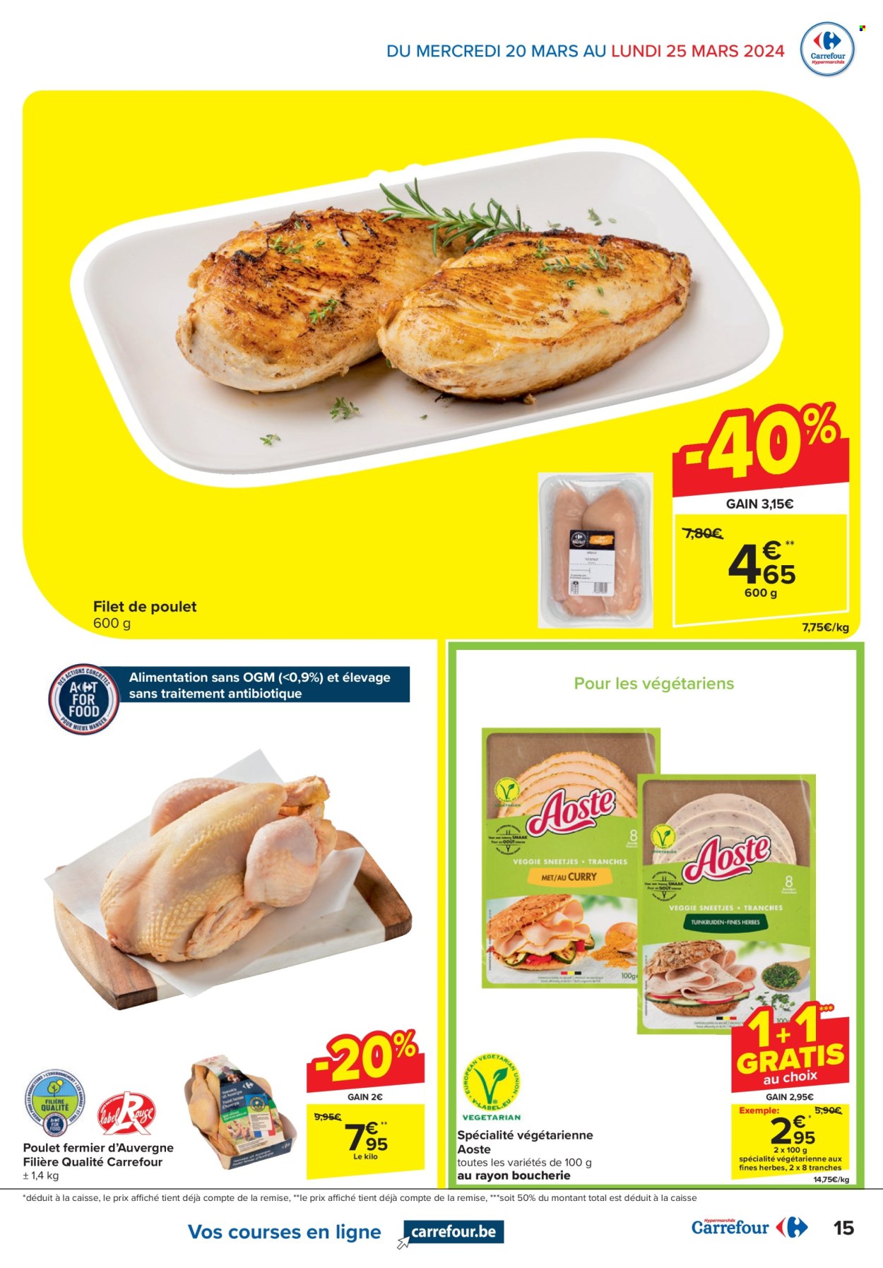 Catalogue Carrefour hypermarkt - 20.3.2024 - 2.4.2024. Page 15.