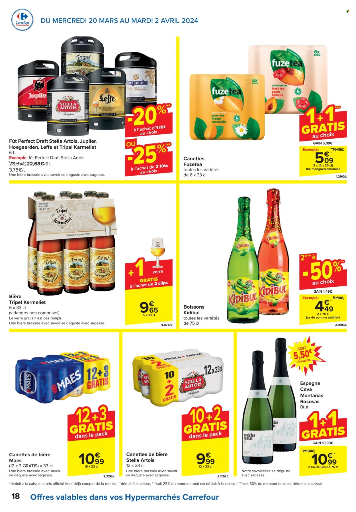 Catalogue Carrefour hypermarkt - 20.3.2024 - 2.4.2024. Page 18.