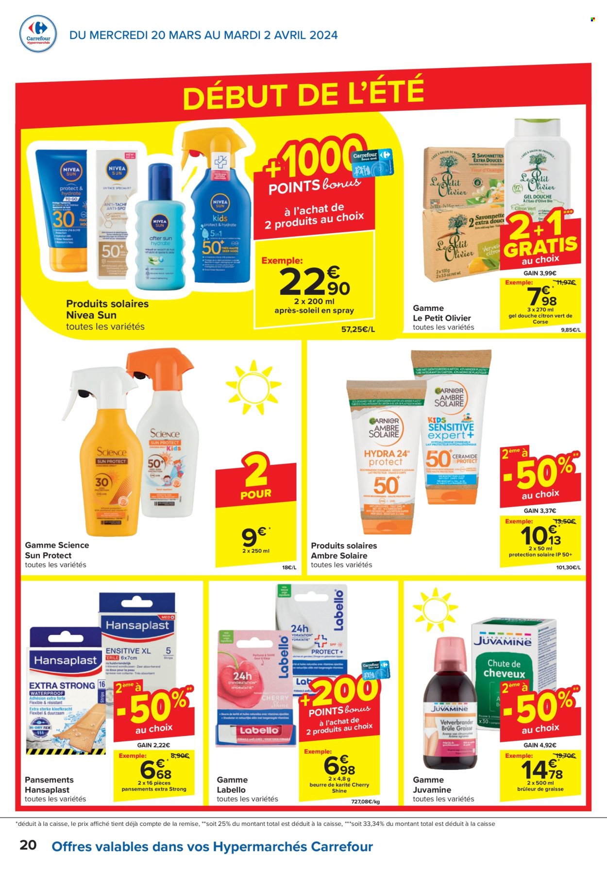 Catalogue Carrefour hypermarkt - 20.3.2024 - 2.4.2024. Page 20.