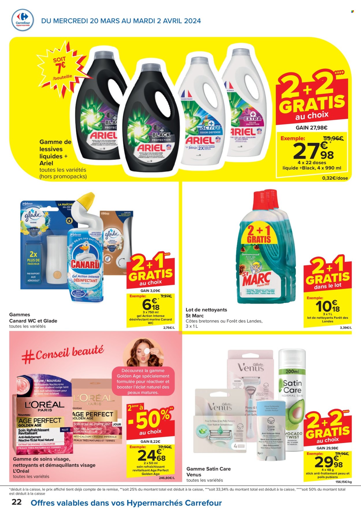 Catalogue Carrefour hypermarkt - 20.3.2024 - 2.4.2024. Page 22.