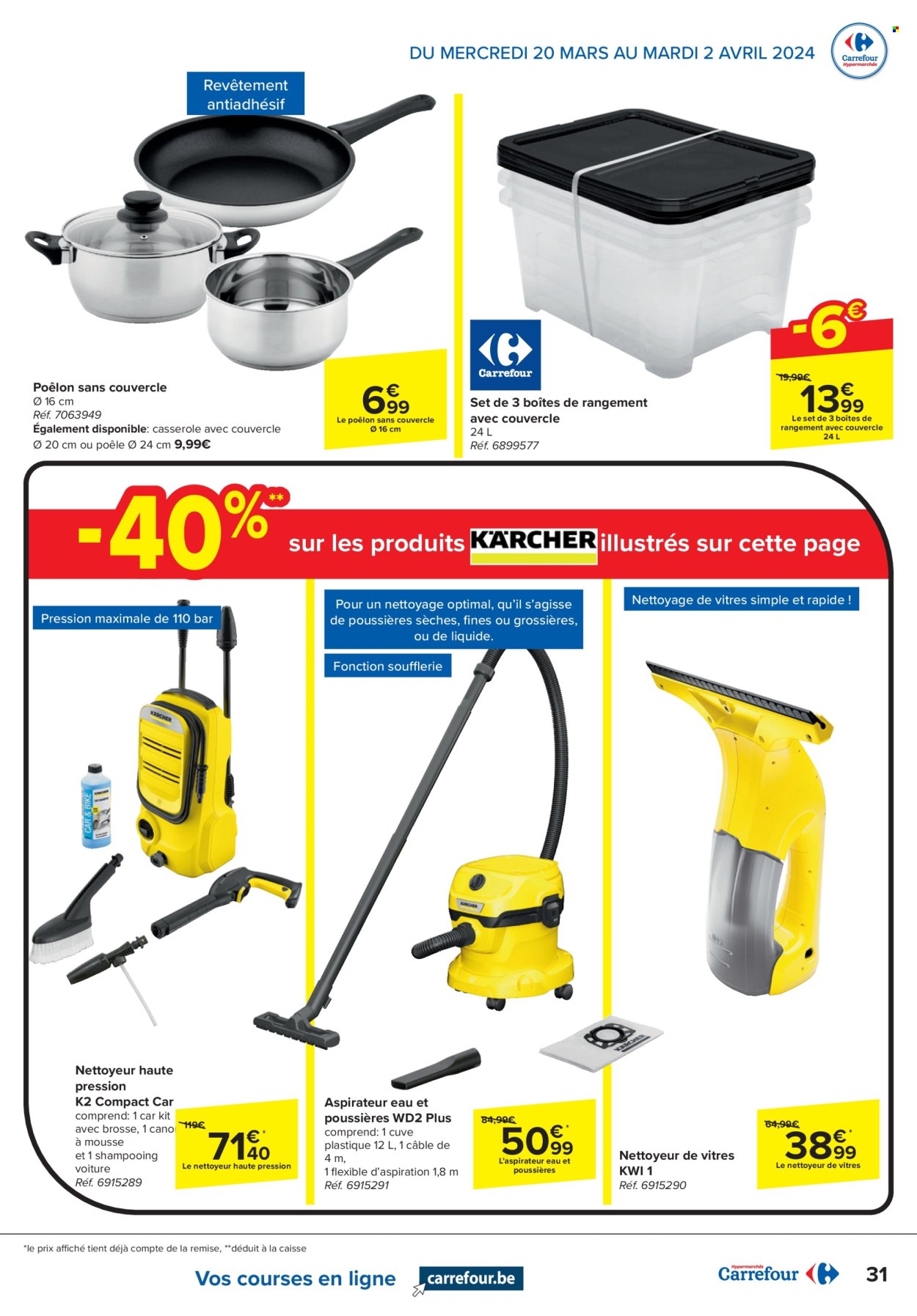 Catalogue Carrefour hypermarkt - 20.3.2024 - 2.4.2024. Page 31.