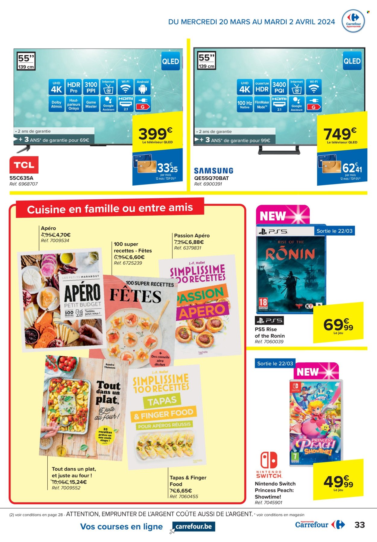 Catalogue Carrefour hypermarkt - 20.3.2024 - 2.4.2024. Page 33.