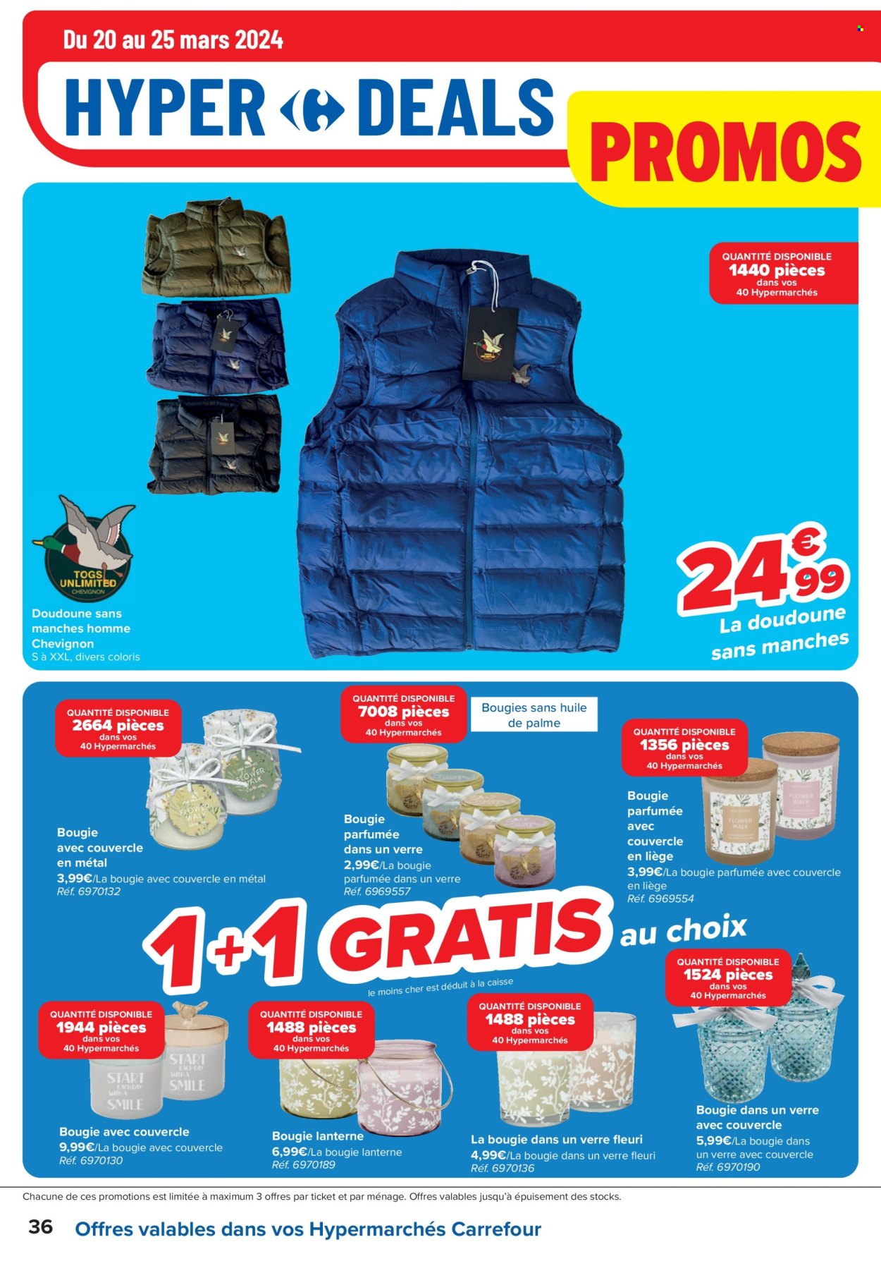 Catalogue Carrefour hypermarkt - 20.3.2024 - 2.4.2024. Page 36.