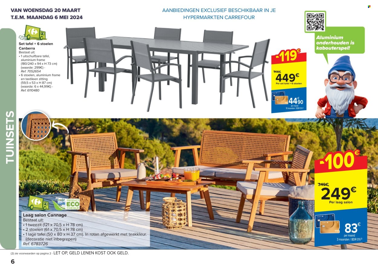 Catalogue Carrefour hypermarkt - 20.3.2024 - 6.5.2024. Page 6.