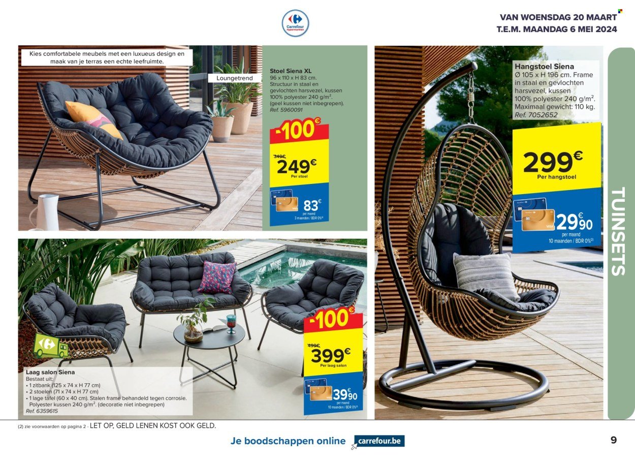 Catalogue Carrefour hypermarkt - 20.3.2024 - 6.5.2024. Page 9.