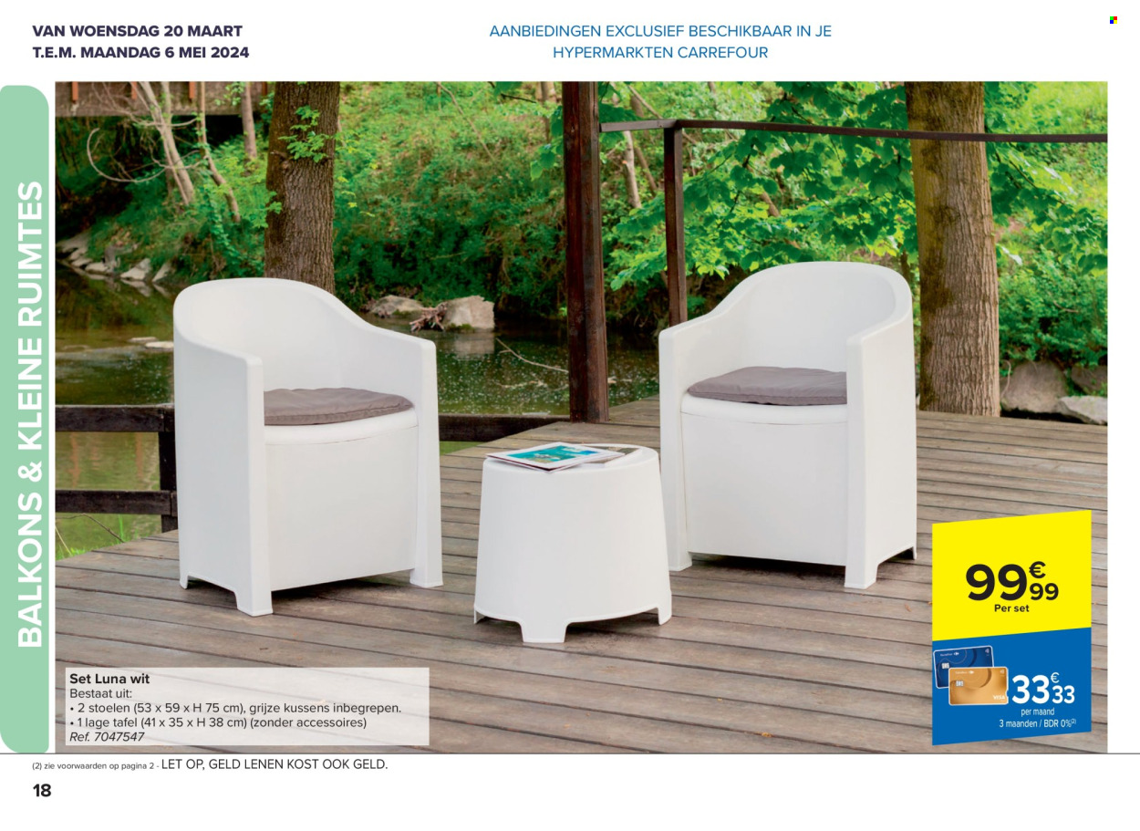 Catalogue Carrefour hypermarkt - 20.3.2024 - 6.5.2024. Page 18.