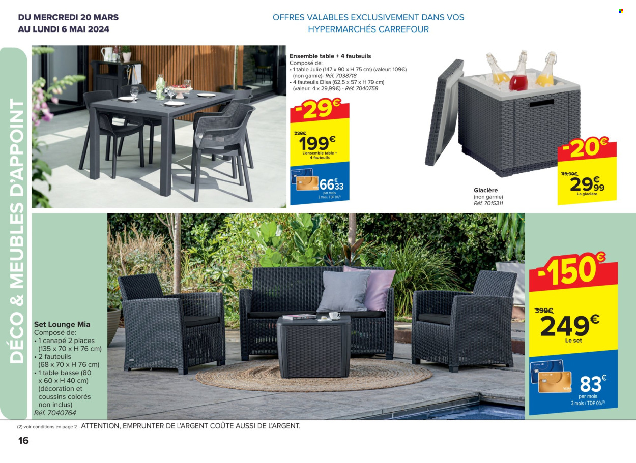 Catalogue Carrefour hypermarkt - 20.3.2024 - 6.5.2024. Page 16.
