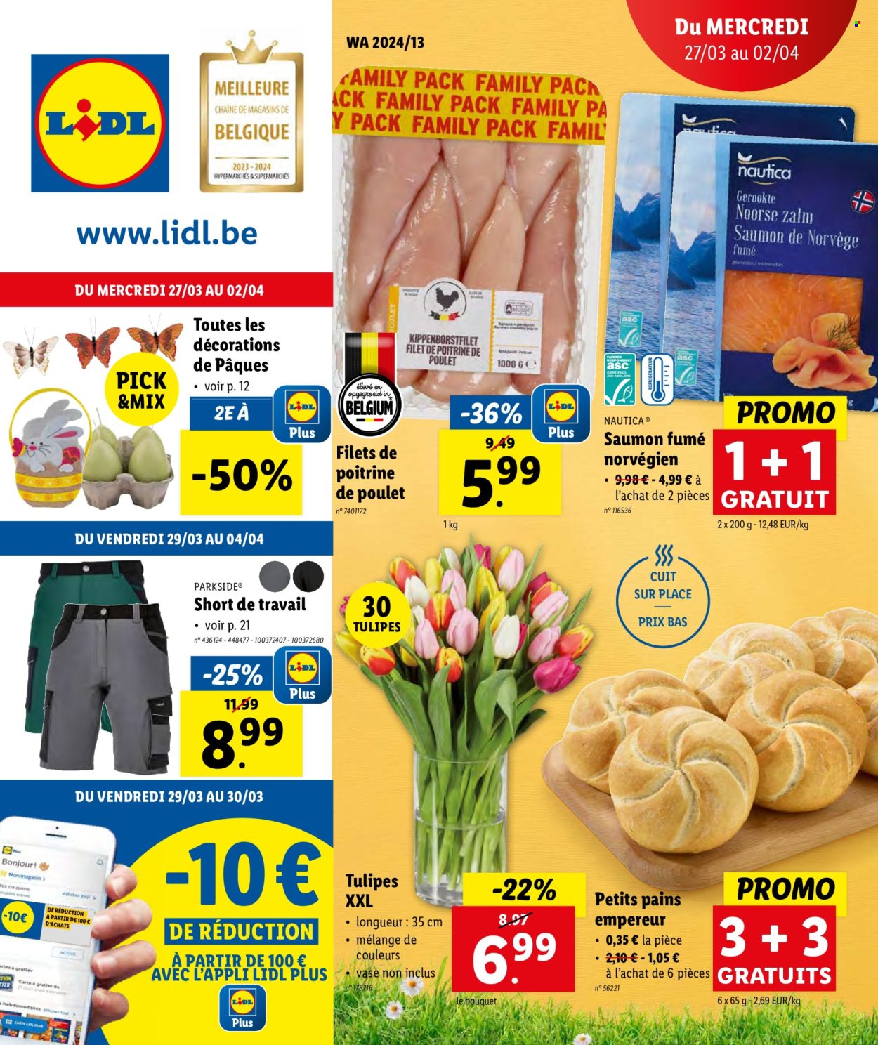 Catalogue Lidl - 27.3.2024 - 2.4.2024. Page 1.
