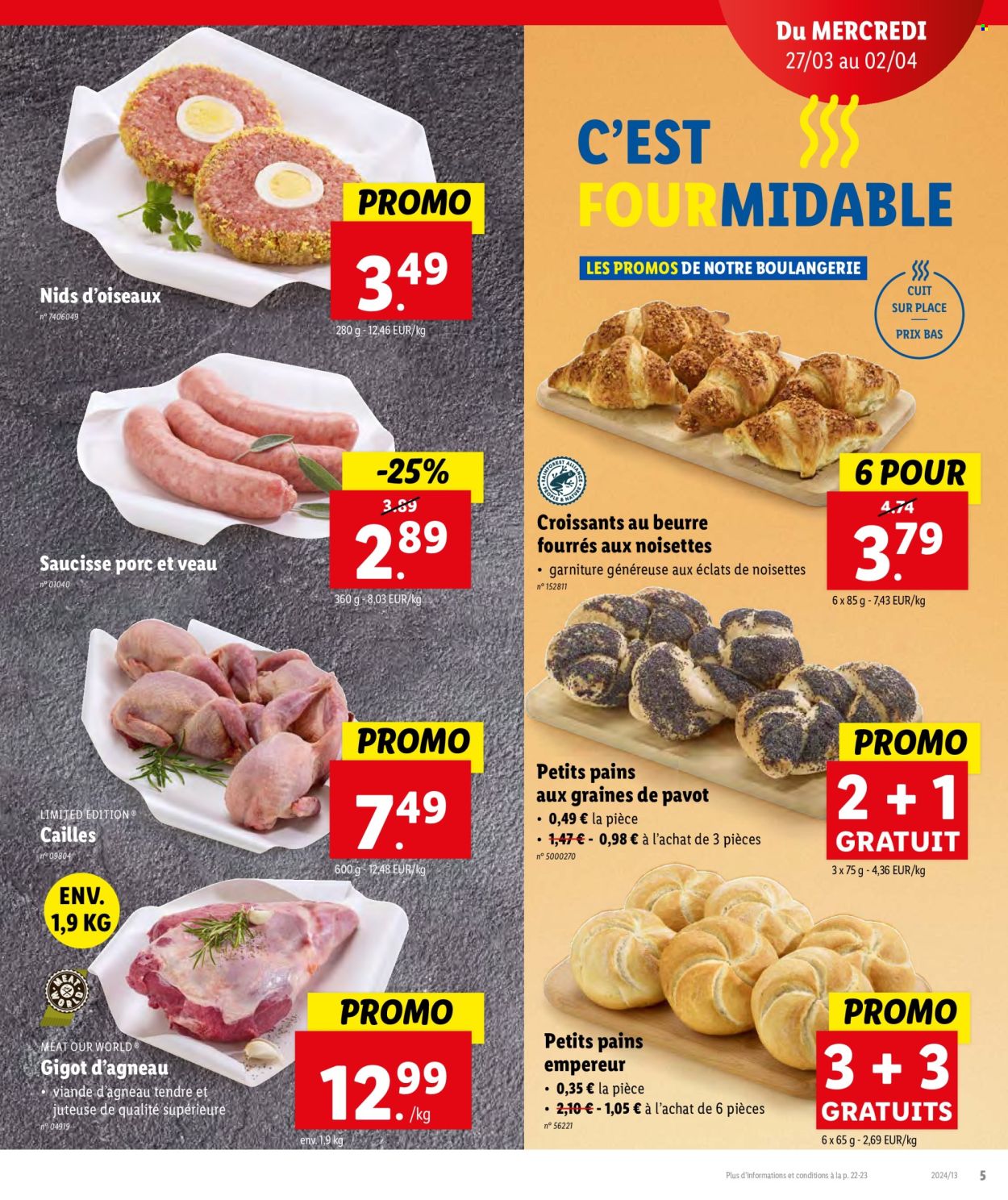 Catalogue Lidl - 27.3.2024 - 2.4.2024. Page 5.