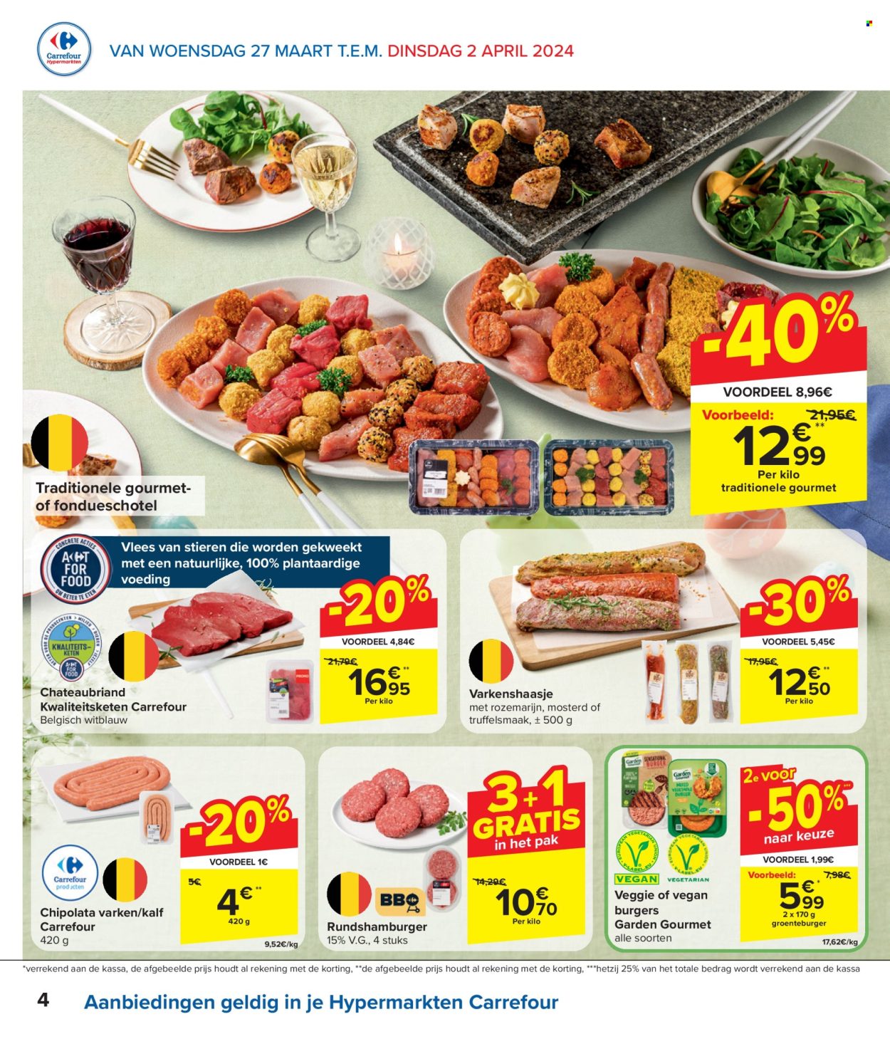 Catalogue Carrefour hypermarkt - 27.3.2024 - 8.4.2024. Page 4.