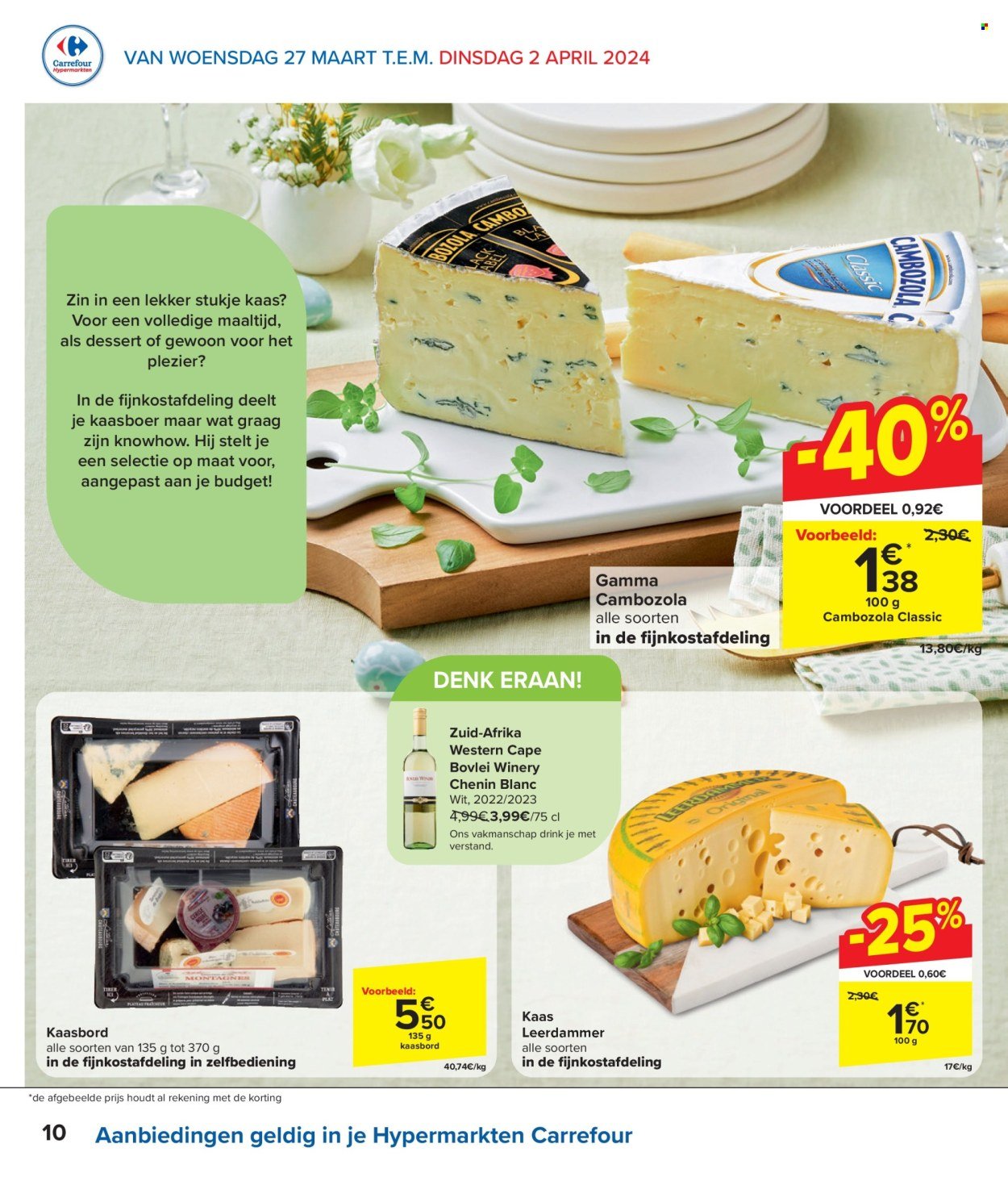 Catalogue Carrefour hypermarkt - 27.3.2024 - 8.4.2024. Page 10.