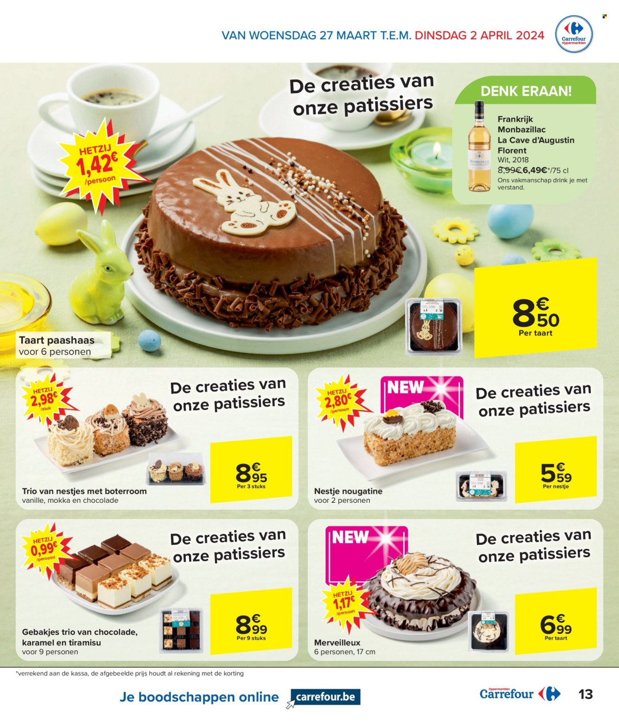 Catalogue Carrefour hypermarkt - 27.3.2024 - 8.4.2024. Page 13.