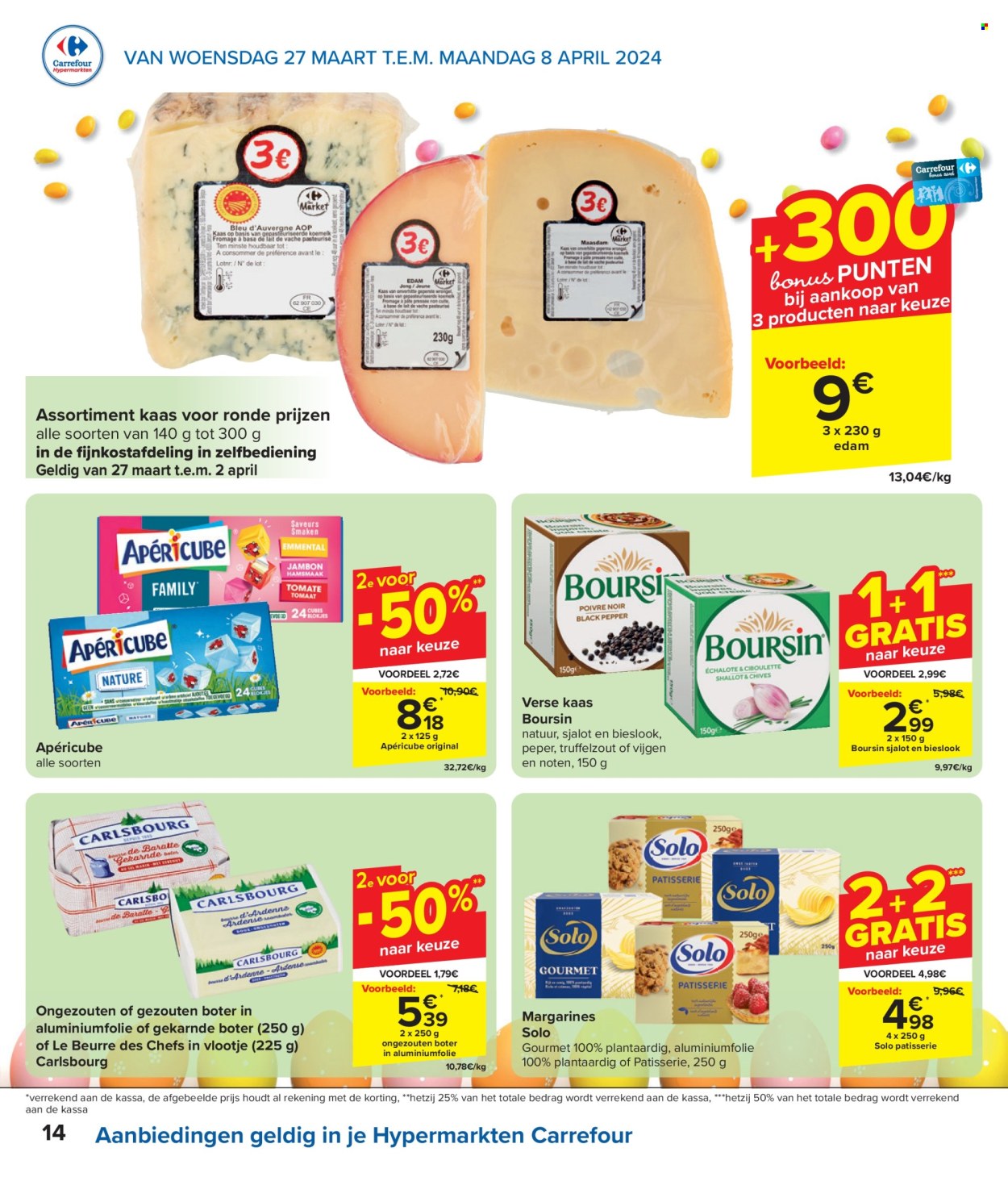 Catalogue Carrefour hypermarkt - 27.3.2024 - 8.4.2024. Page 14.