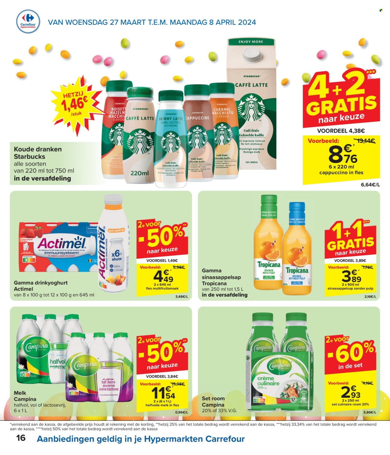 Catalogue Carrefour hypermarkt - 27.3.2024 - 8.4.2024. Page 16.