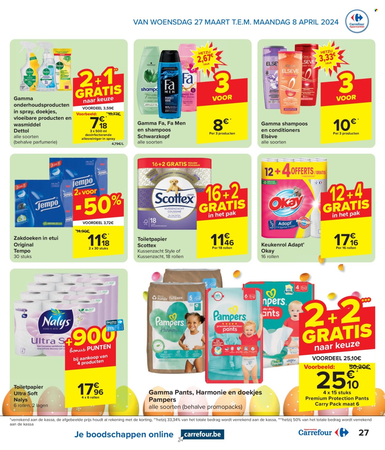Catalogue Carrefour hypermarkt - 27.3.2024 - 8.4.2024. Page 27.