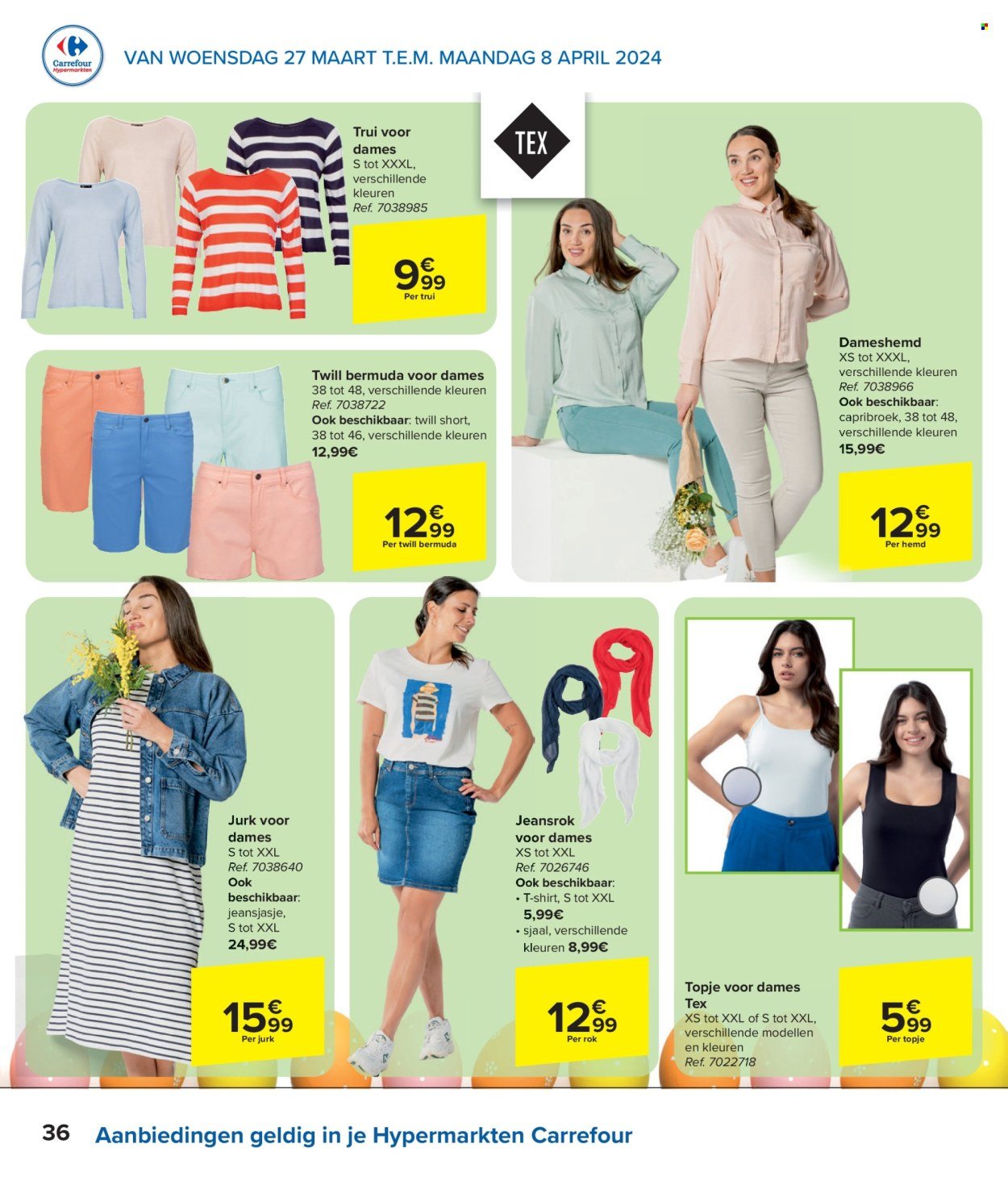 Catalogue Carrefour hypermarkt - 27.3.2024 - 8.4.2024. Page 36.