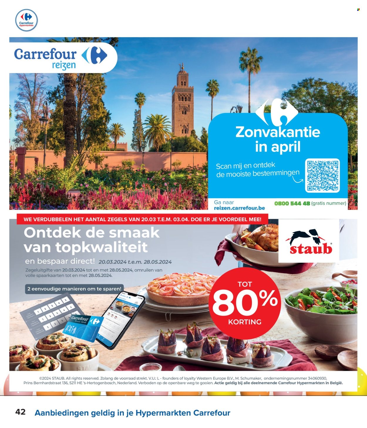 Catalogue Carrefour hypermarkt - 27.3.2024 - 8.4.2024. Page 42.