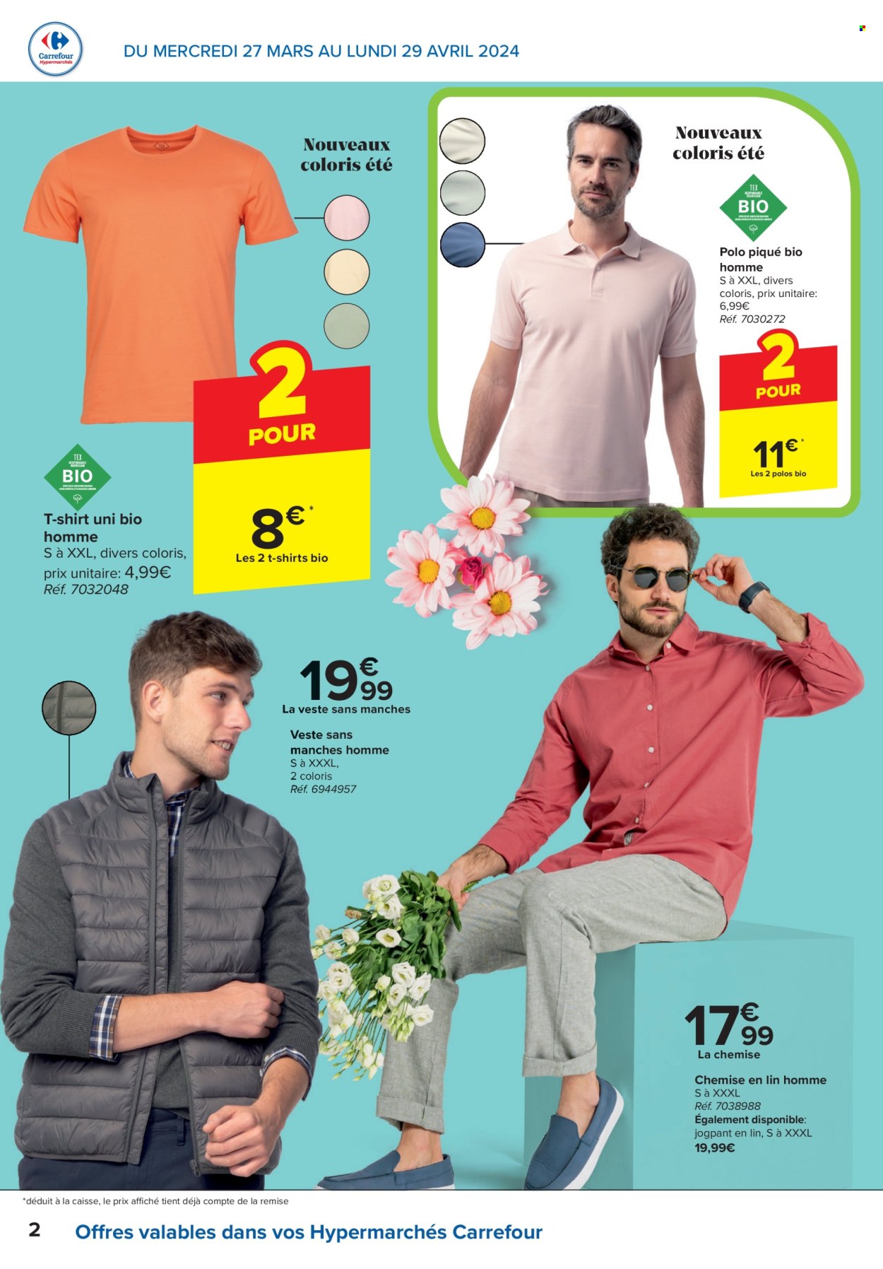 Catalogue Carrefour hypermarkt - 27.3.2024 - 29.4.2024. Page 2.