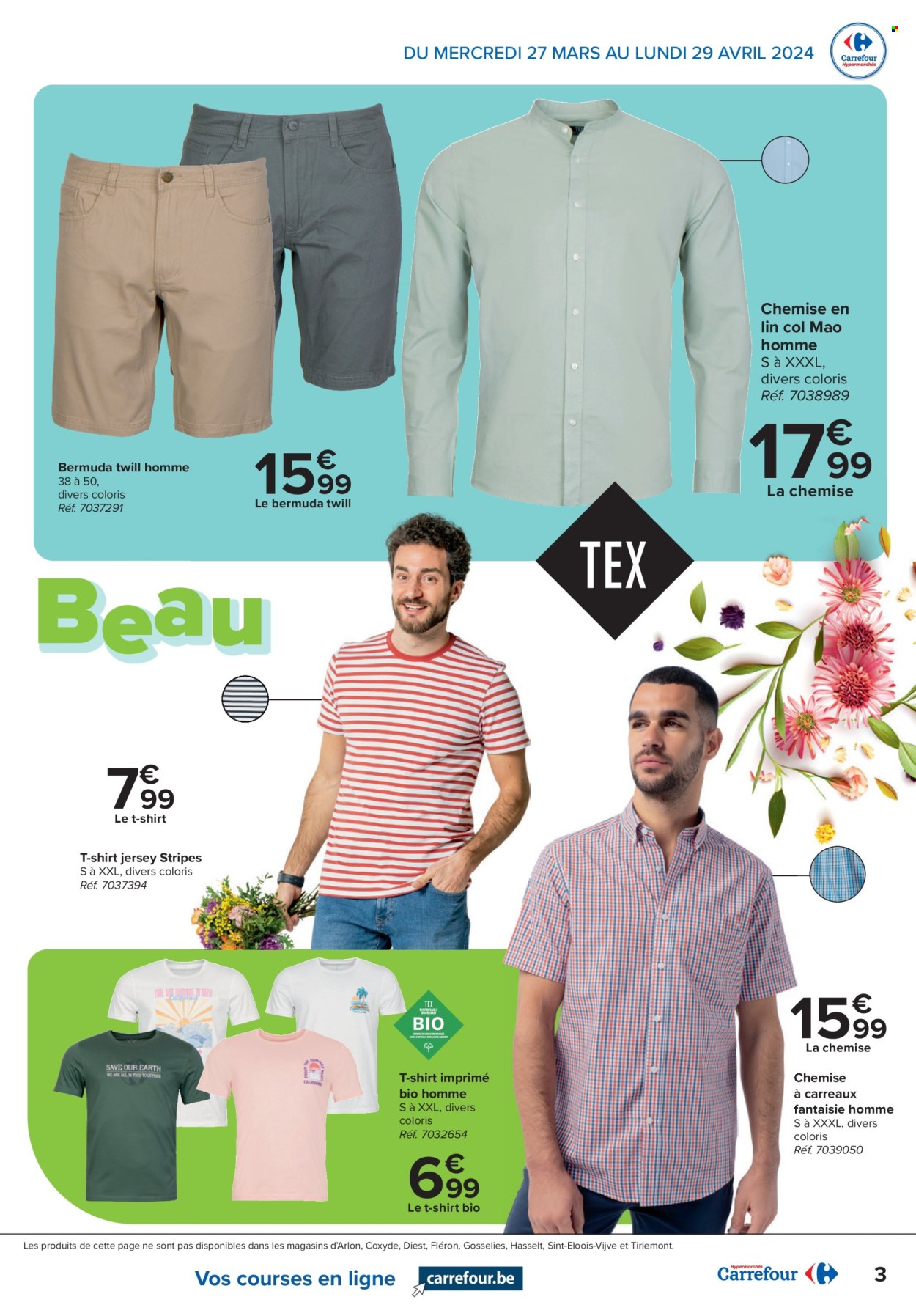 Catalogue Carrefour hypermarkt - 27.3.2024 - 29.4.2024. Page 3.