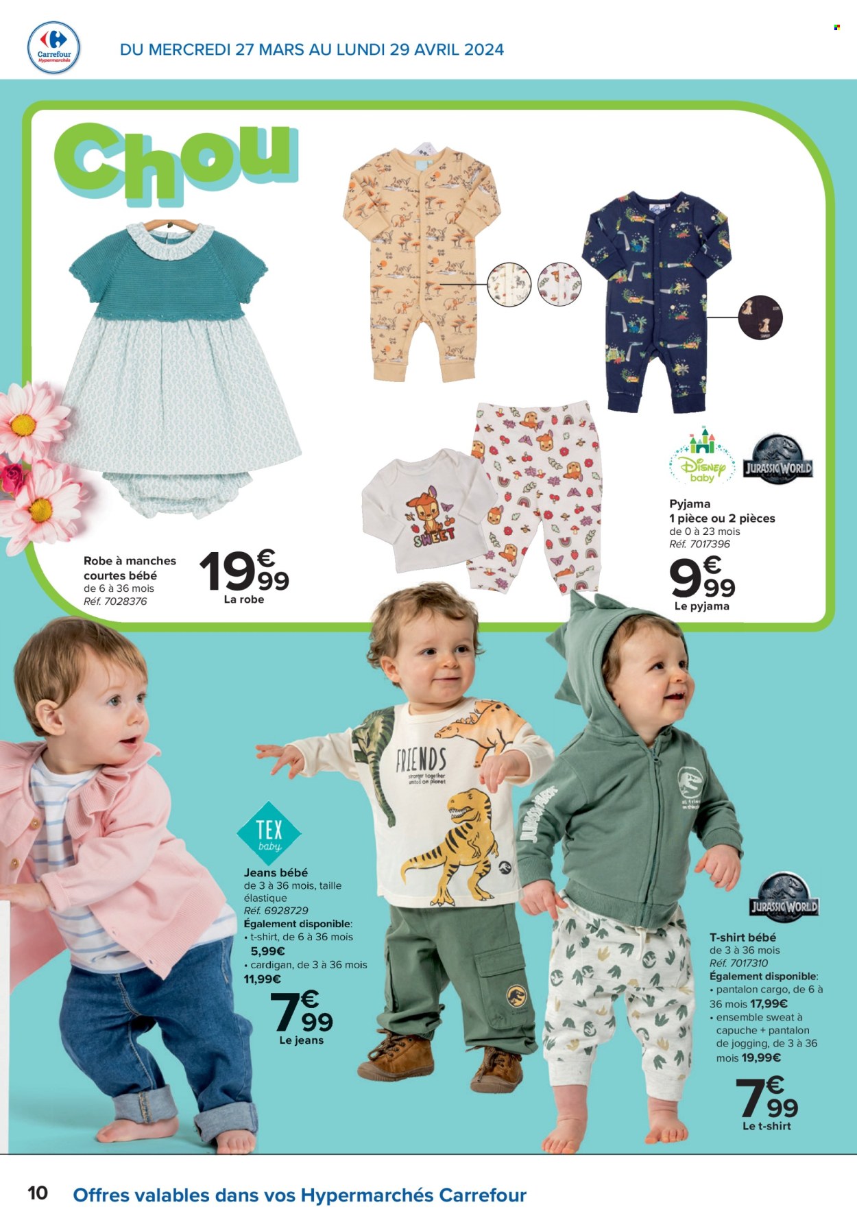 Catalogue Carrefour hypermarkt - 27.3.2024 - 29.4.2024. Page 10.
