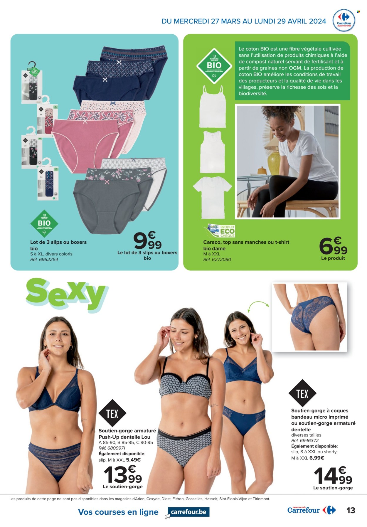 Catalogue Carrefour hypermarkt - 27.3.2024 - 29.4.2024. Page 13.