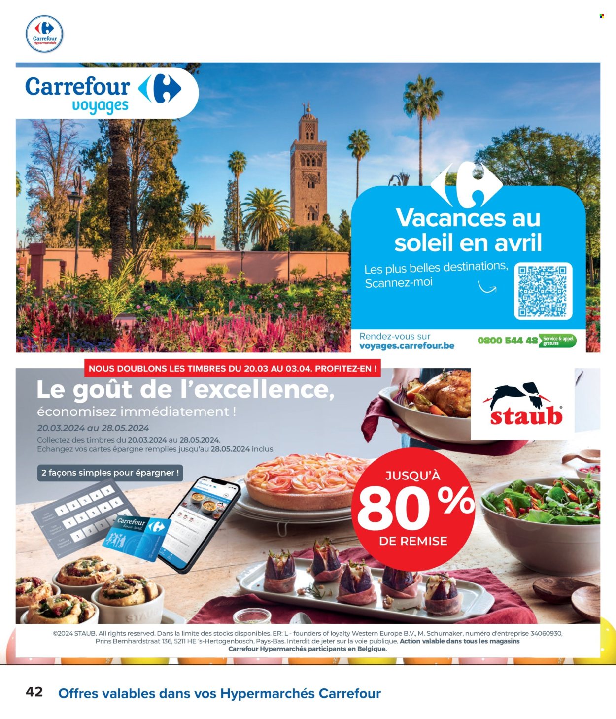 Catalogue Carrefour hypermarkt - 27.3.2024 - 8.4.2024. Page 42.