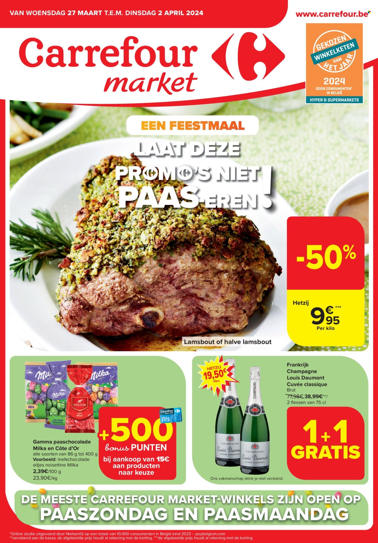 Catalogue Carrefour market - 27.3.2024 - 2.4.2024. Page 1.