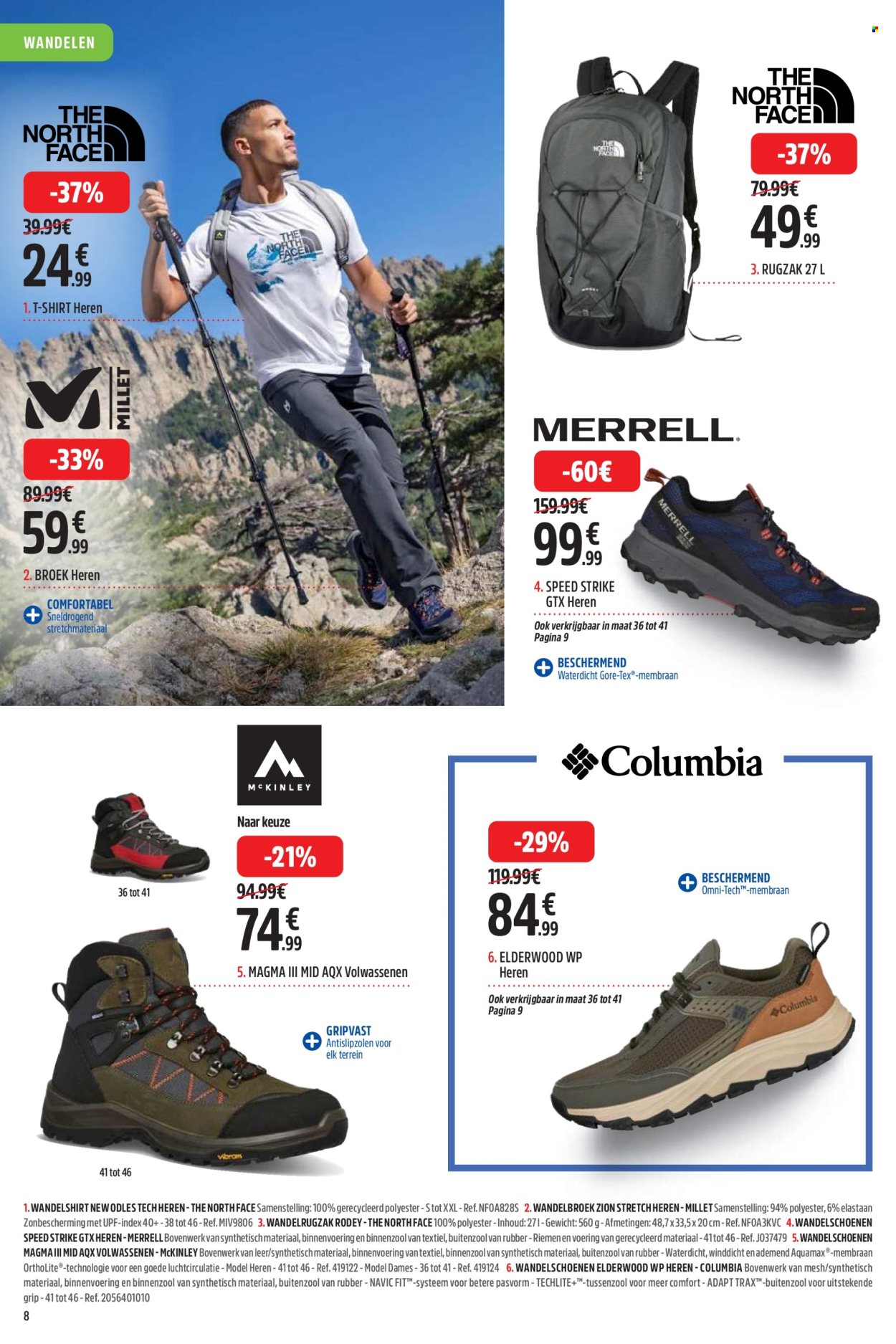Catalogue Intersport - 25.3.2024 - 14.4.2024. Page 8.