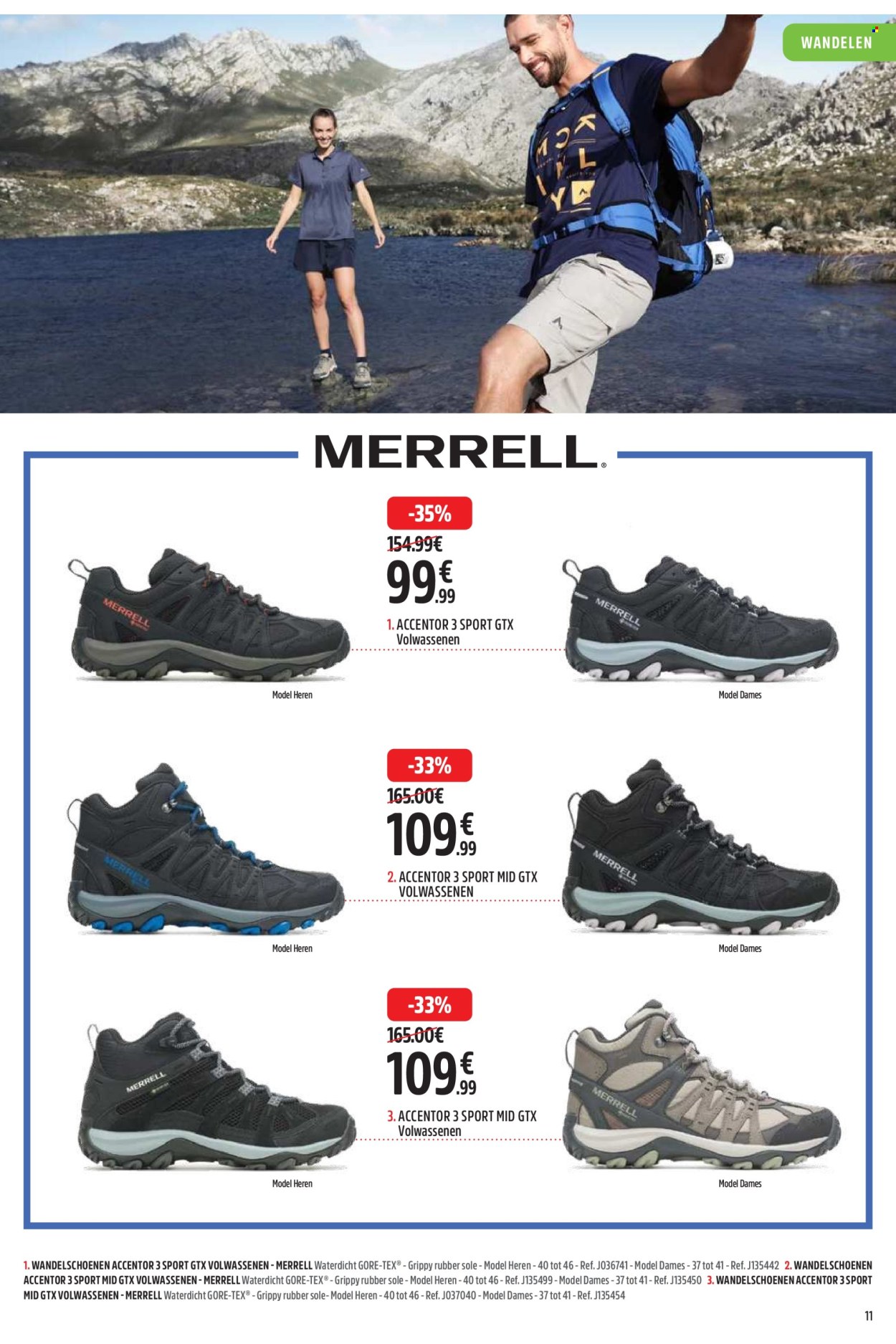 Catalogue Intersport - 25.3.2024 - 14.4.2024. Page 11.