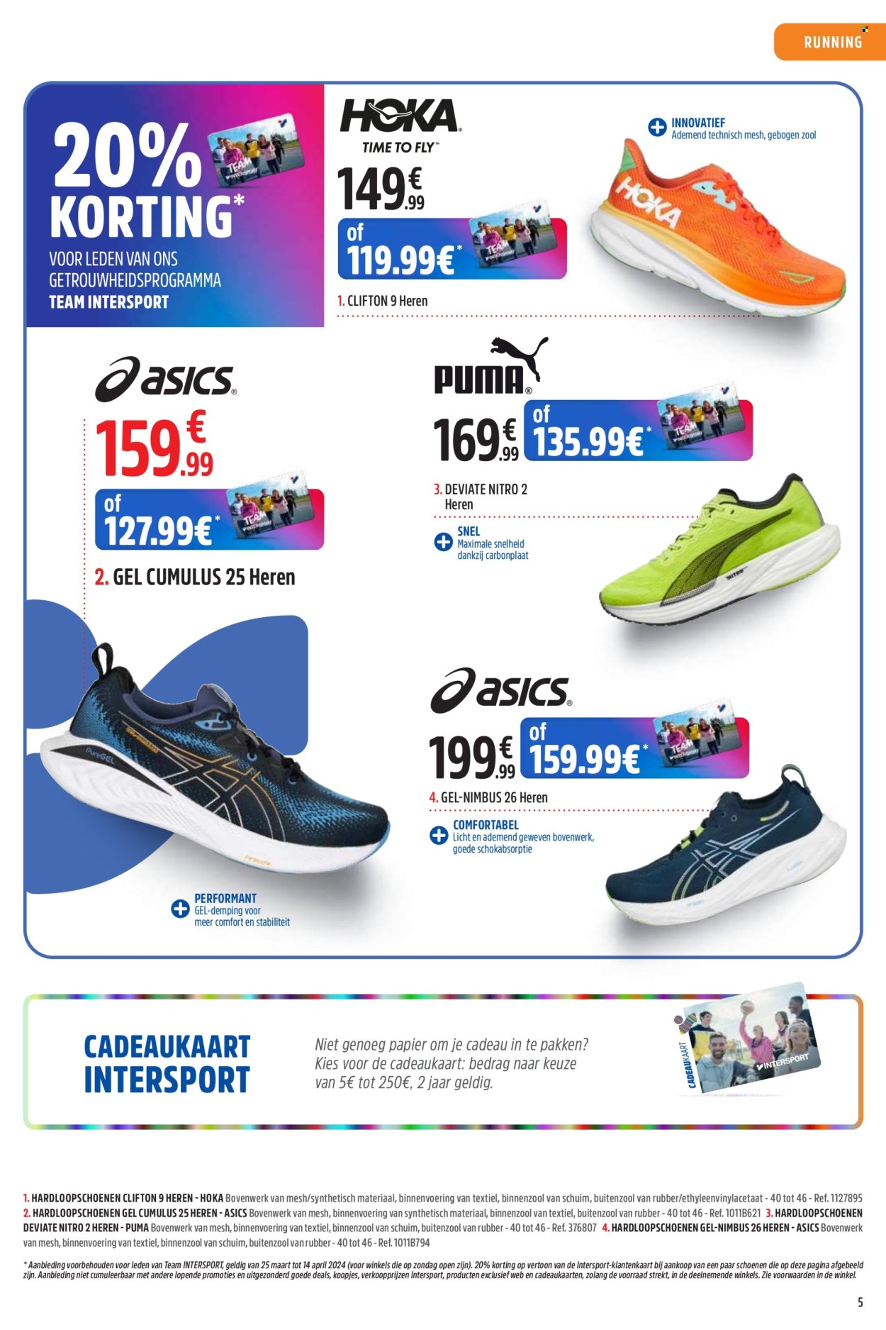Catalogue Intersport - 25.3.2024 - 14.4.2024. Page 5.