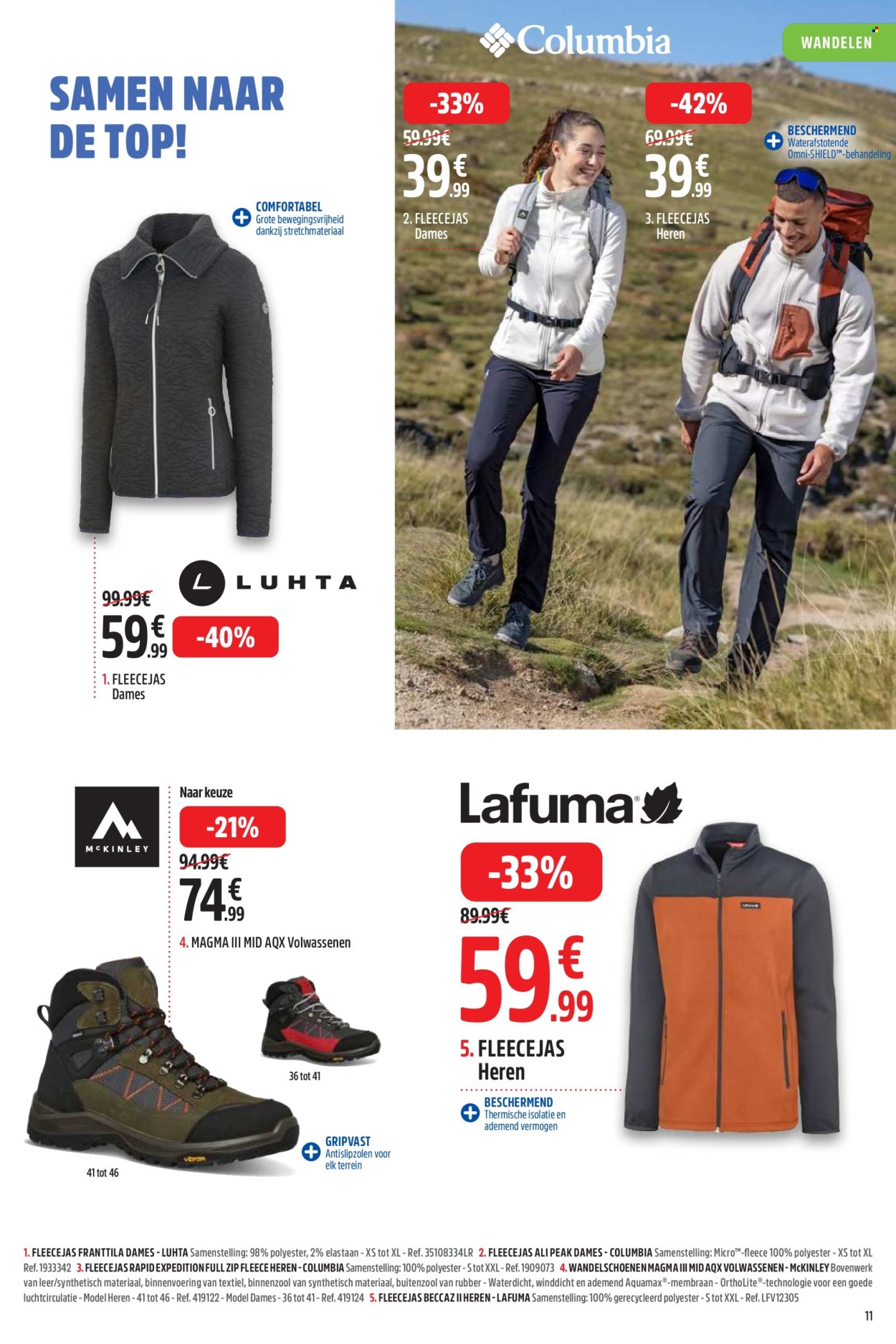 Catalogue Intersport - 25.3.2024 - 14.4.2024. Page 11.