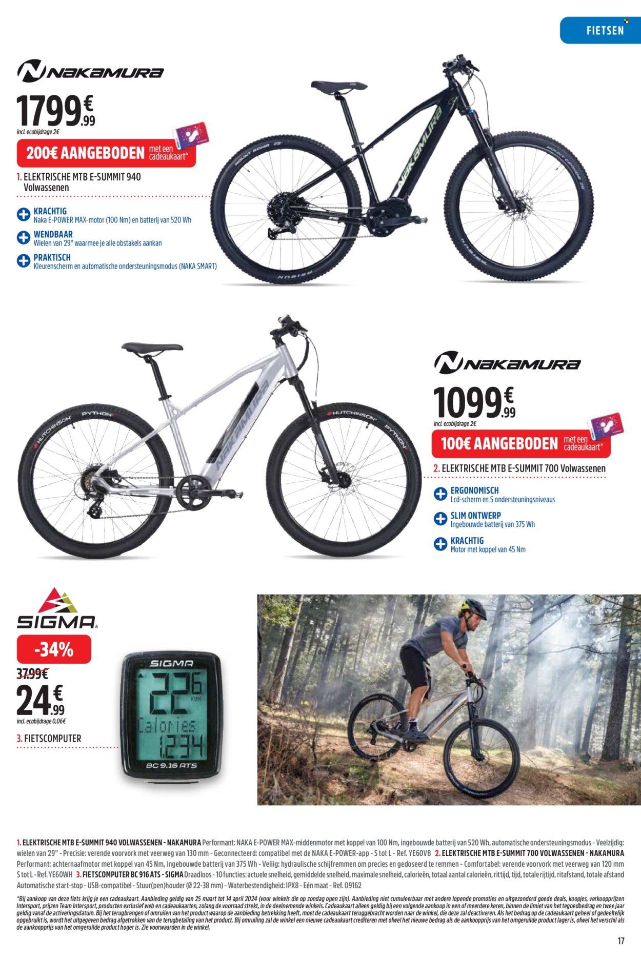 Catalogue Intersport - 25.3.2024 - 14.4.2024. Page 17.