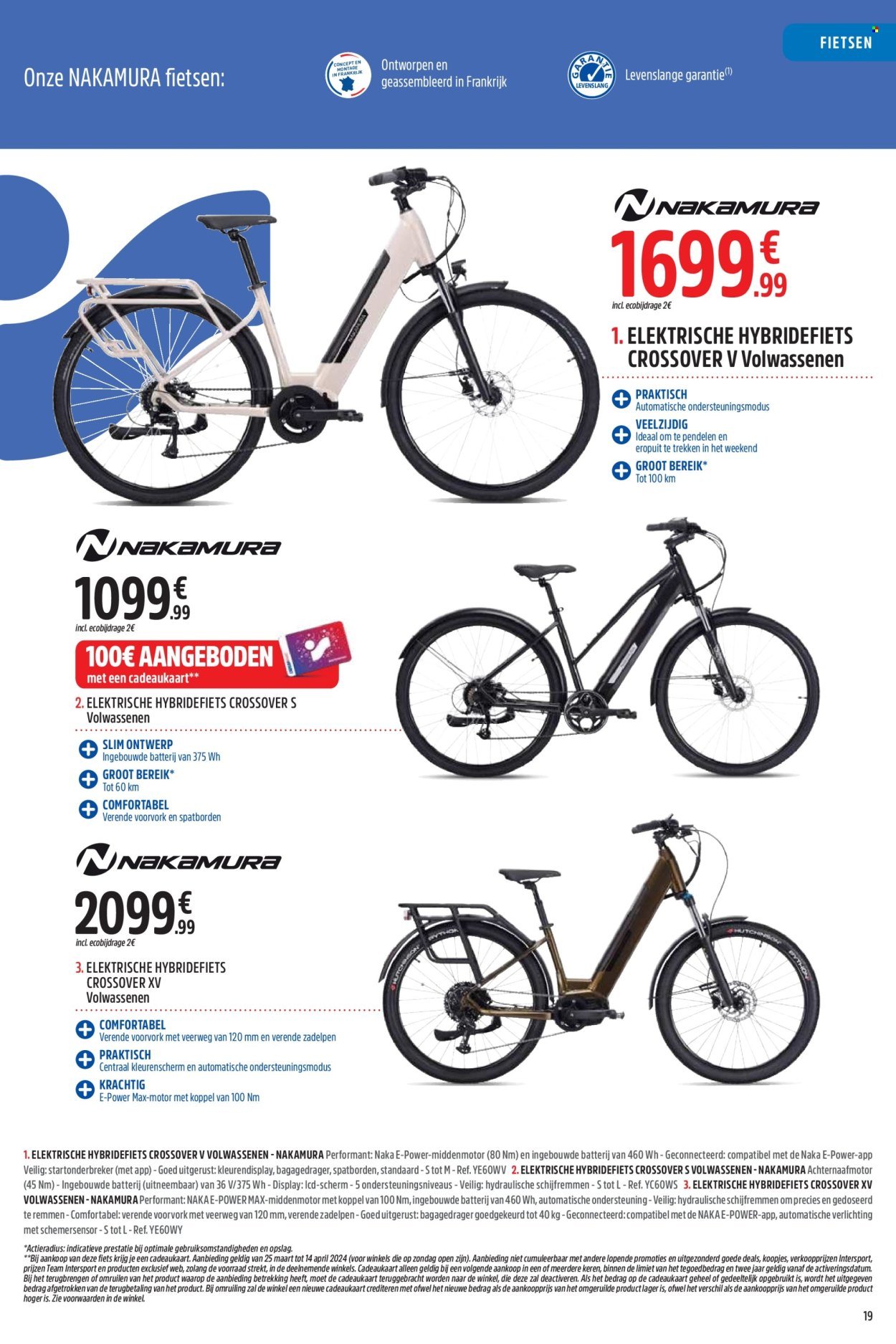 Catalogue Intersport - 25.3.2024 - 14.4.2024. Page 19.