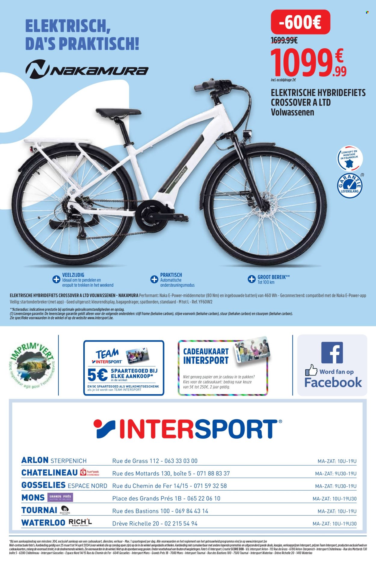 Catalogue Intersport - 25.3.2024 - 14.4.2024. Page 24.