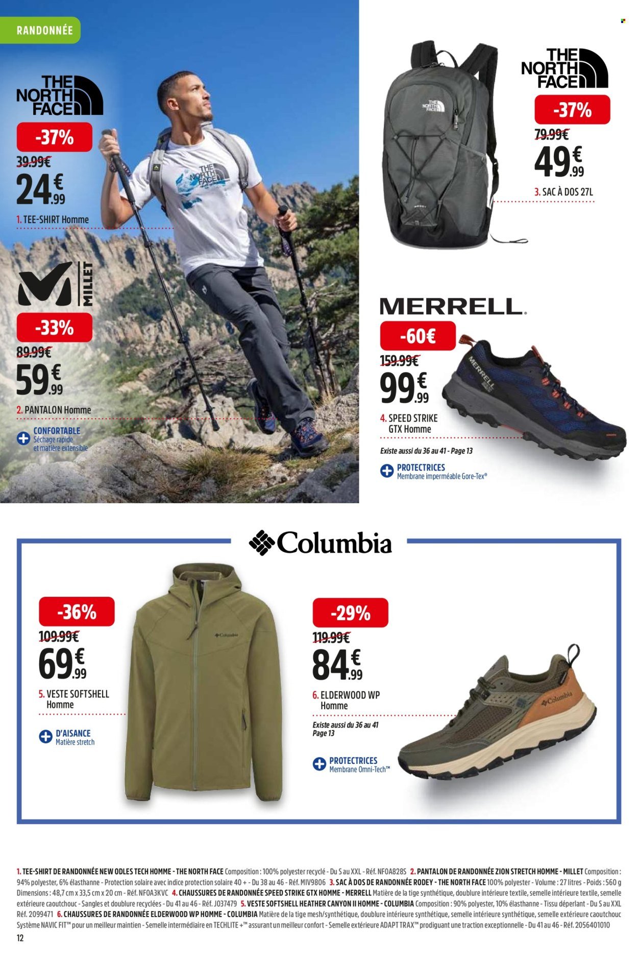 Catalogue Intersport - 25.3.2024 - 14.4.2024. Page 12.