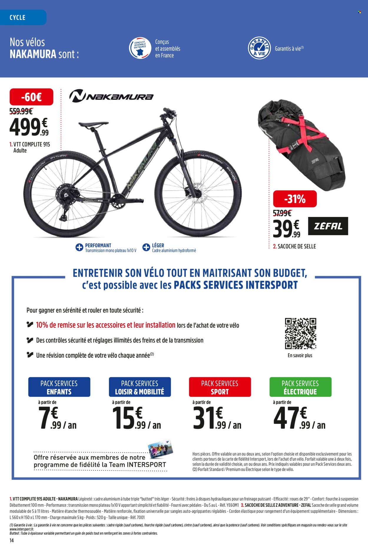 Catalogue Intersport - 25.3.2024 - 14.4.2024. Page 14.