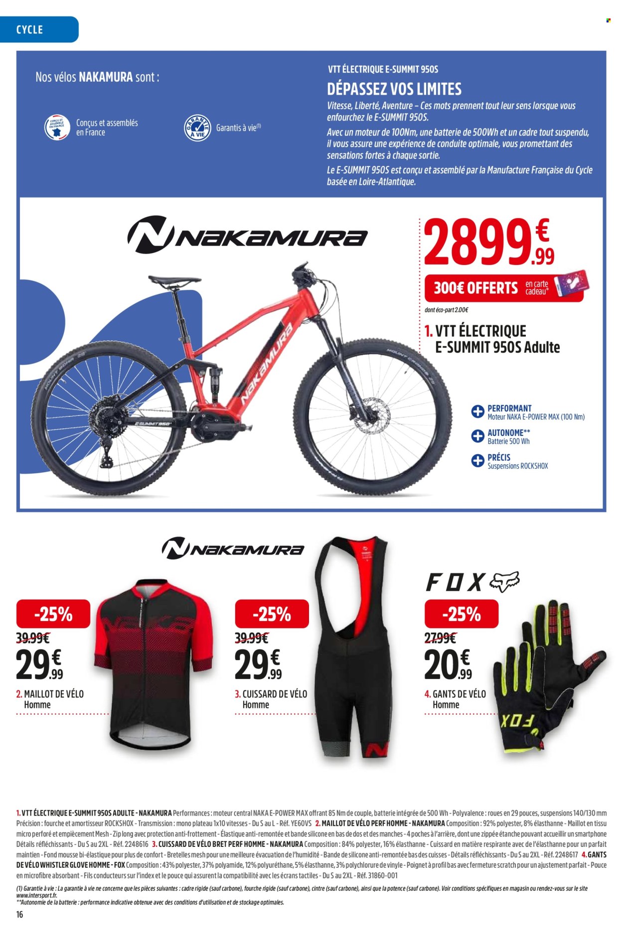 Catalogue Intersport - 25.3.2024 - 14.4.2024. Page 16.
