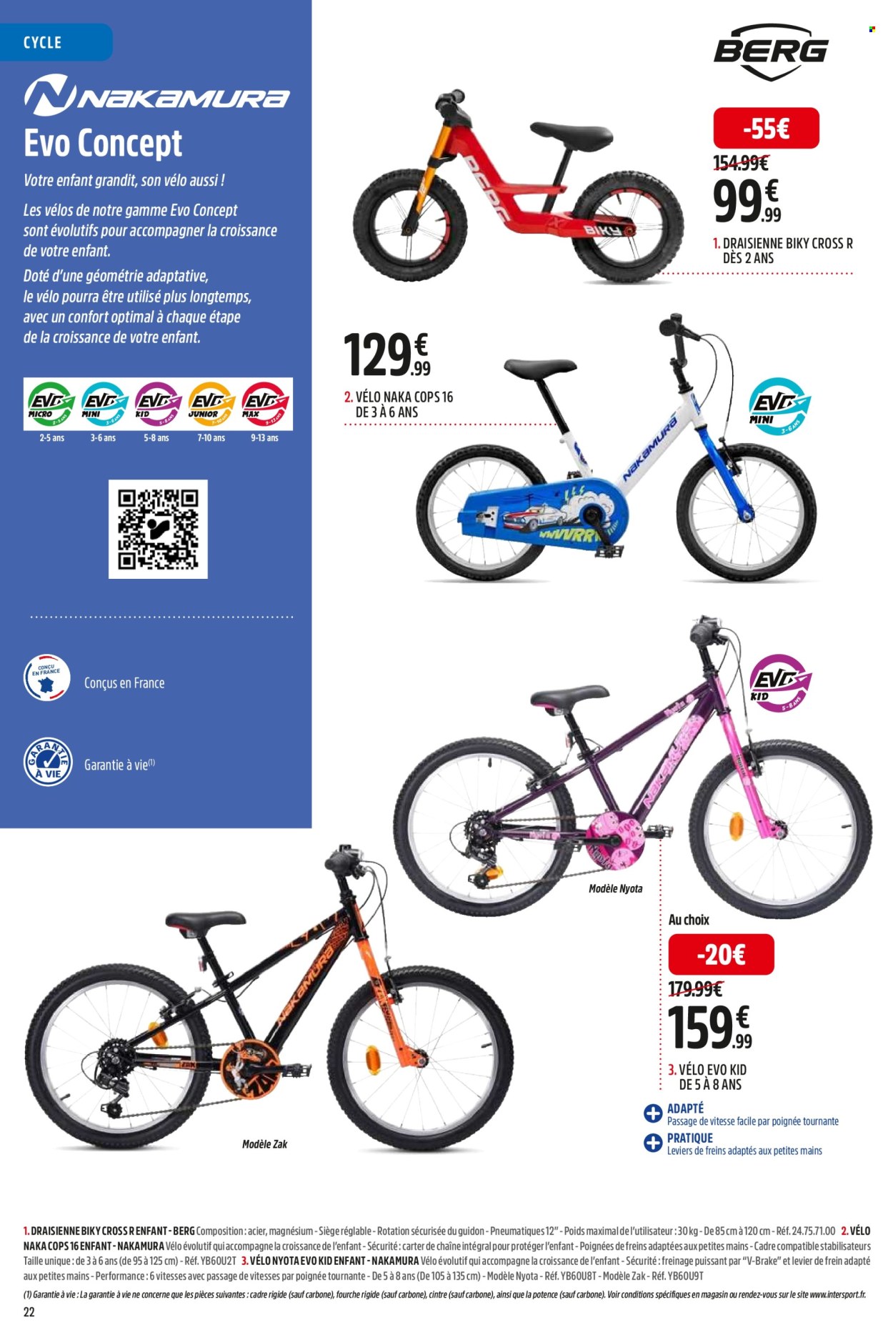 Catalogue Intersport - 25.3.2024 - 14.4.2024. Page 22.