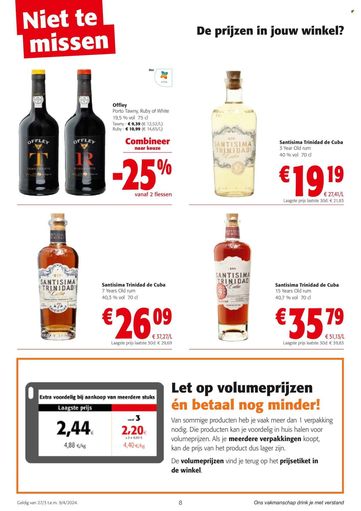 Catalogue Colruyt - 27.3.2024 - 9.4.2024. Page 8.