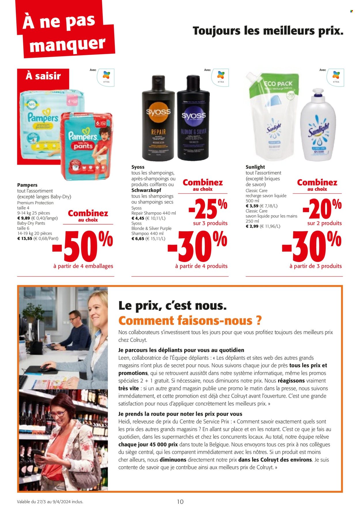 Catalogue Colruyt - 27.3.2024 - 9.4.2024. Page 10.