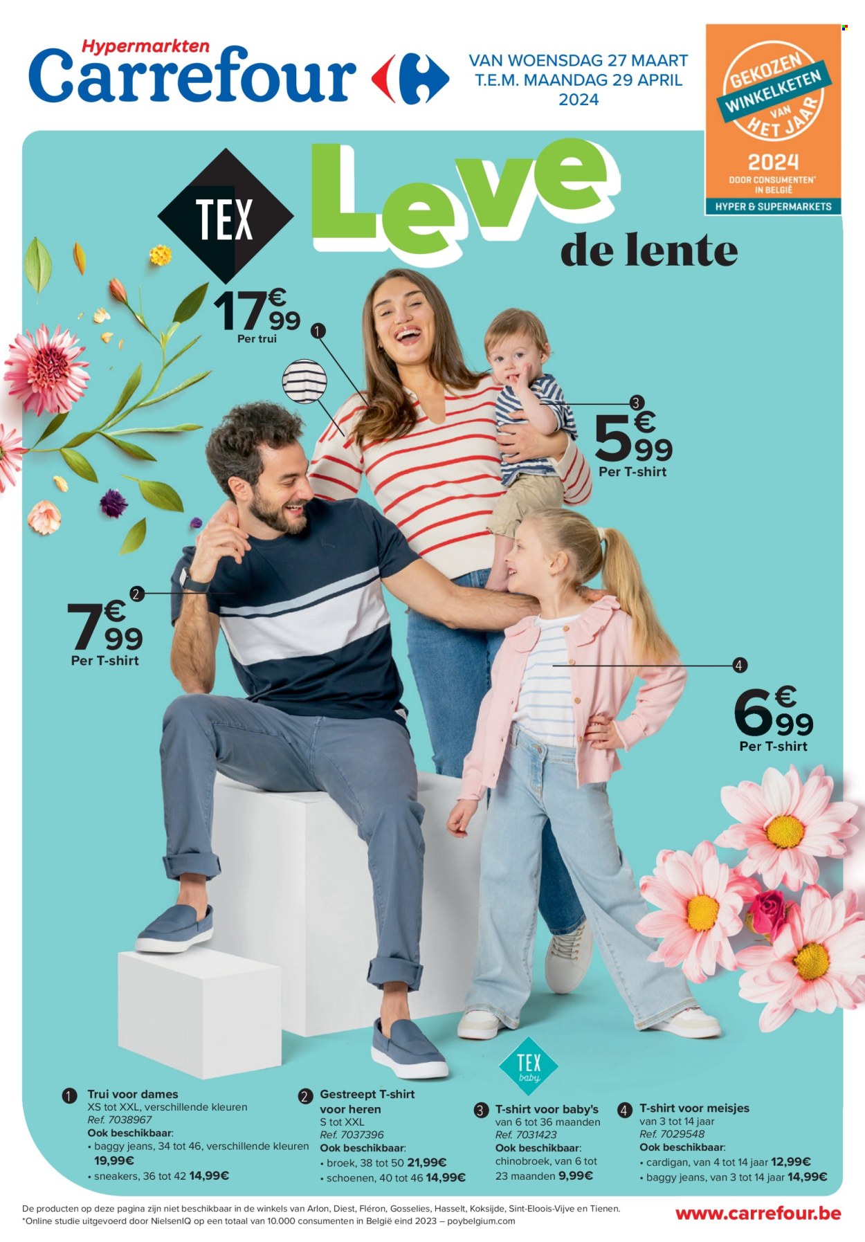 Catalogue Carrefour hypermarkt - 27.3.2024 - 29.4.2024. Page 1.