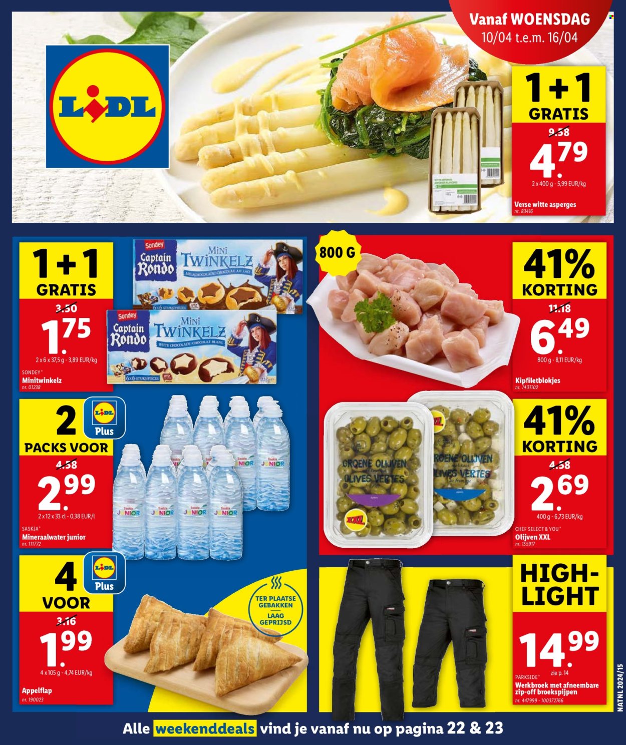 Catalogue Lidl - 10.4.2024 - 16.4.2024. Page 1.
