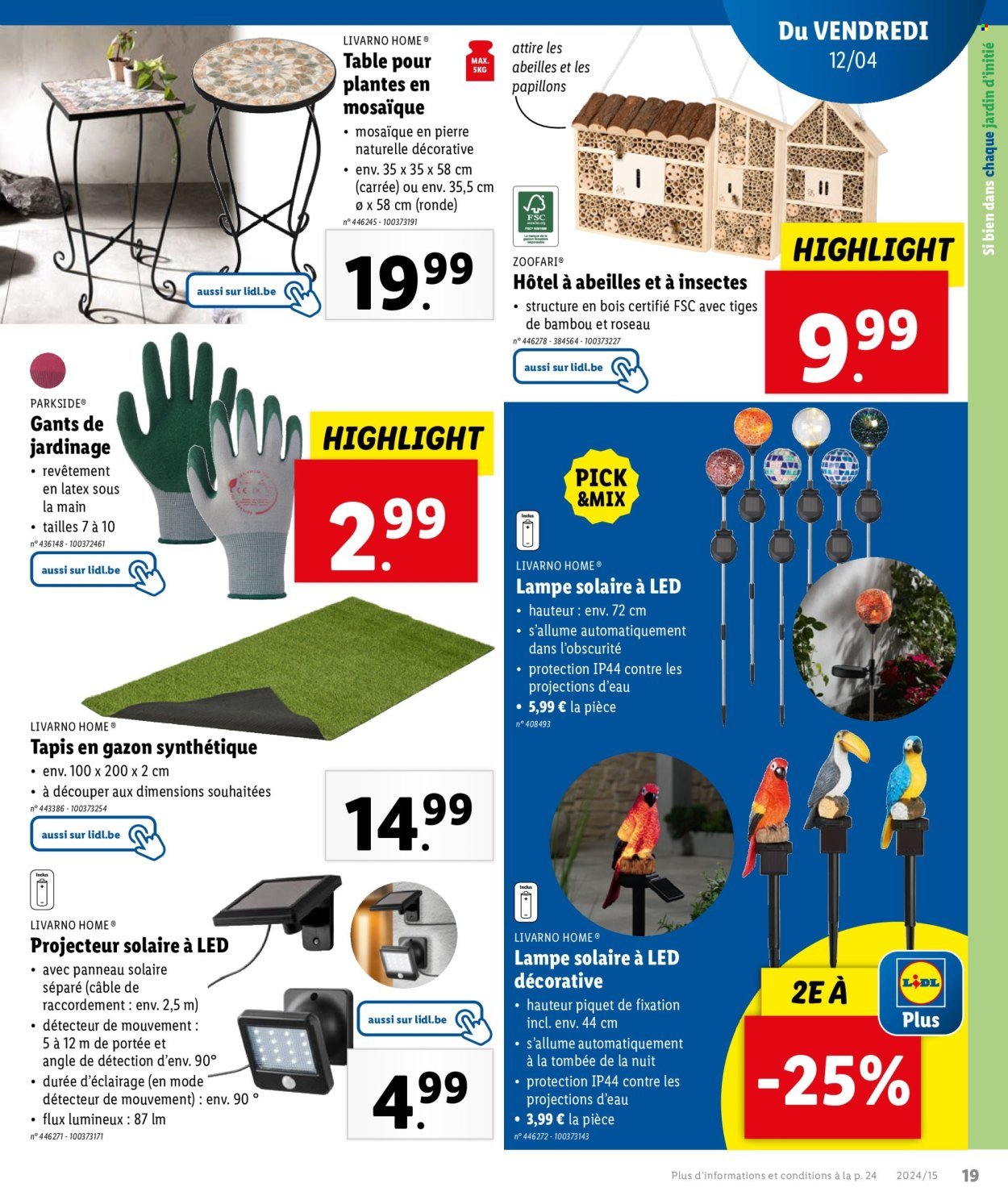 Catalogue Lidl - 10.4.2024 - 16.4.2024. Page 25.