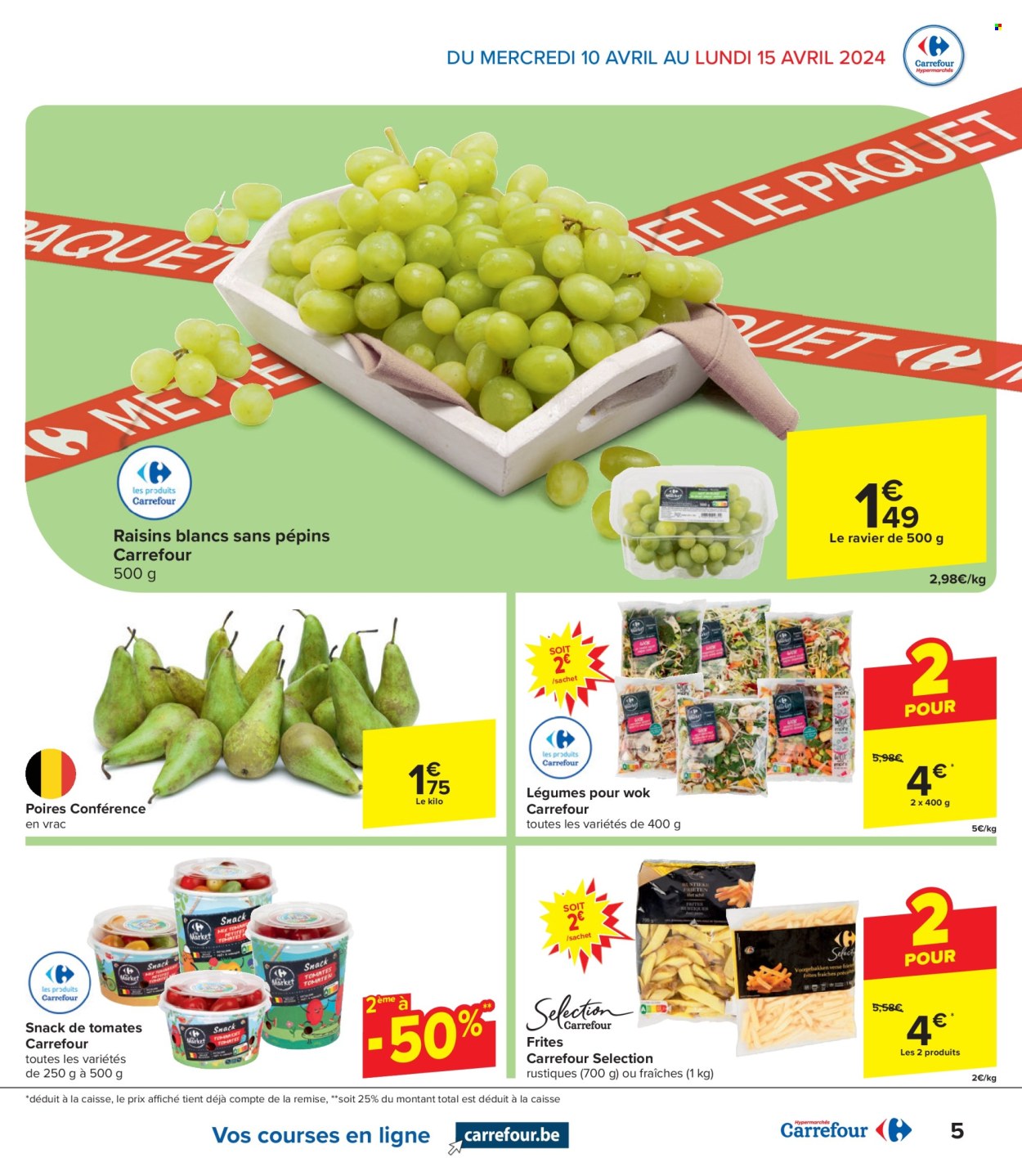 Catalogue Carrefour hypermarkt - 10.4.2024 - 22.4.2024. Page 5.