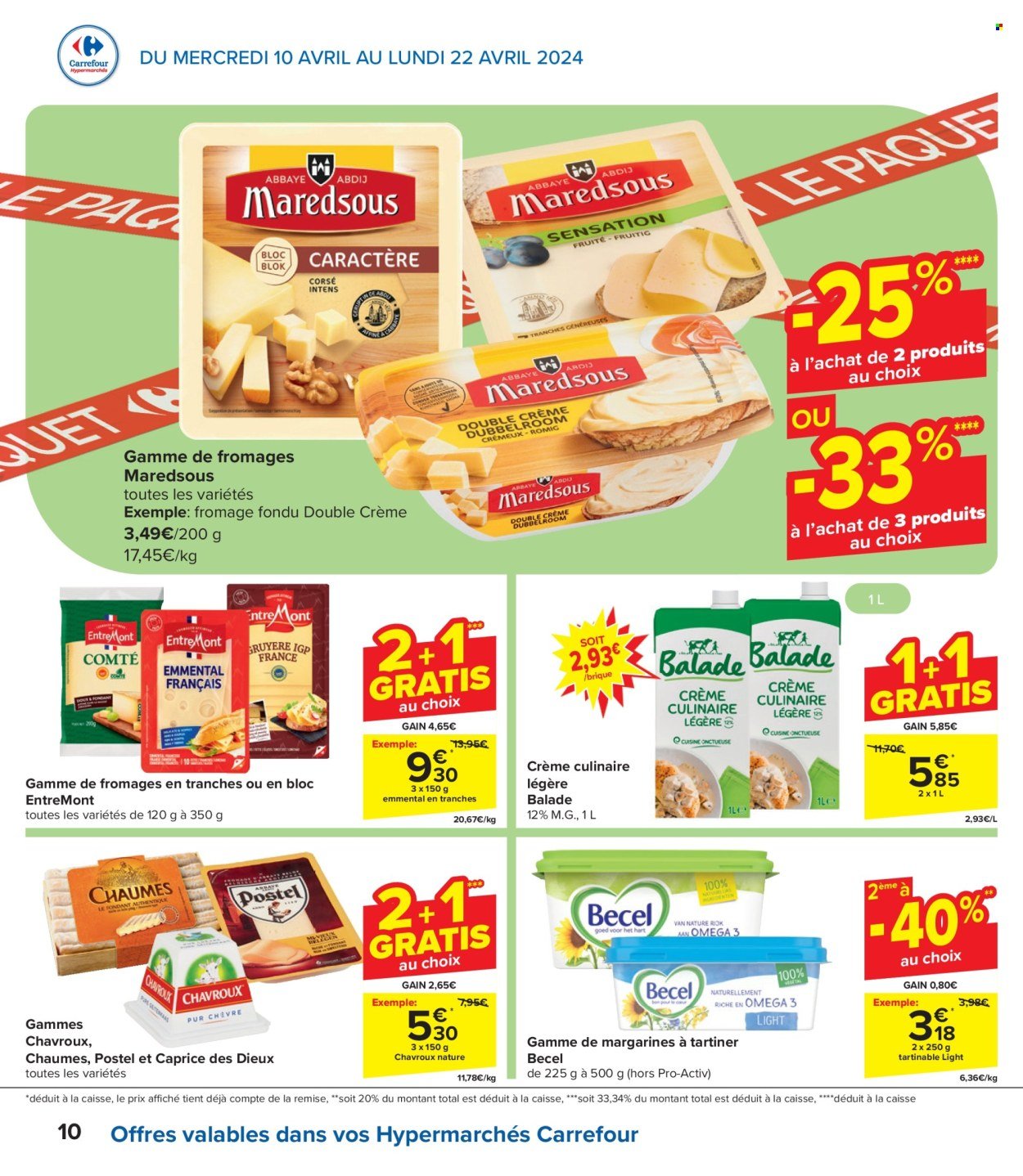 Catalogue Carrefour hypermarkt - 10.4.2024 - 22.4.2024. Page 10.