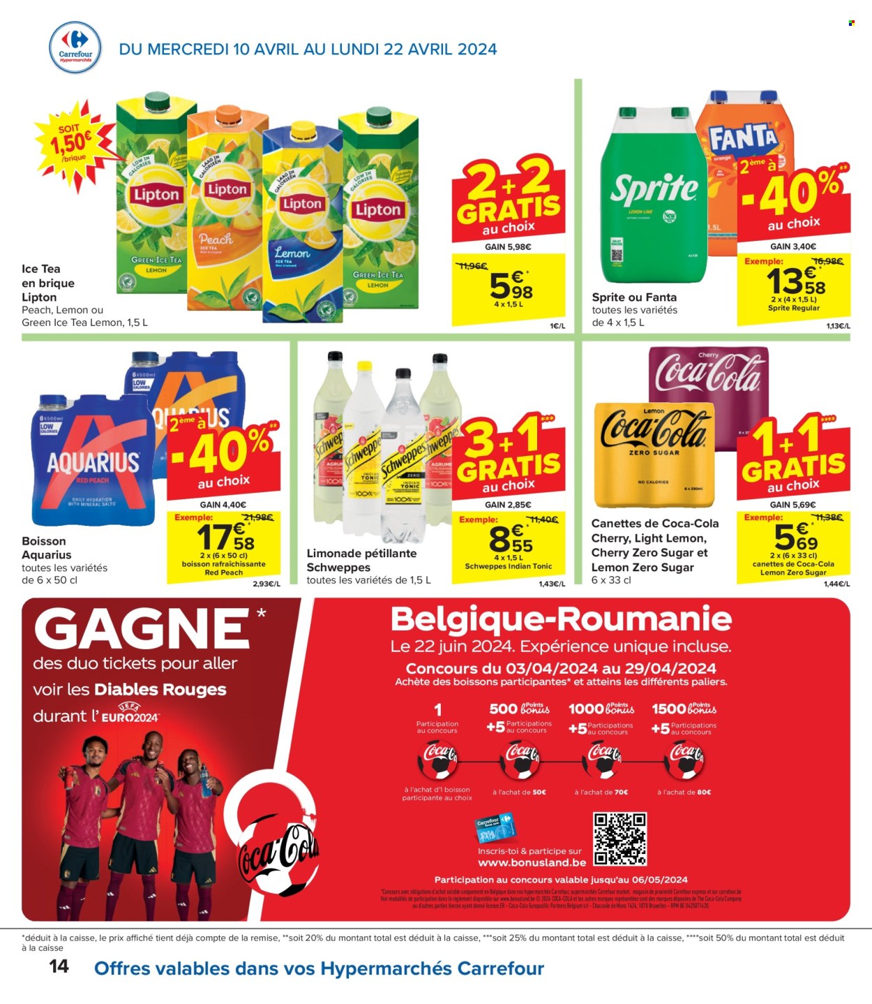 Catalogue Carrefour hypermarkt - 10.4.2024 - 22.4.2024. Page 14.